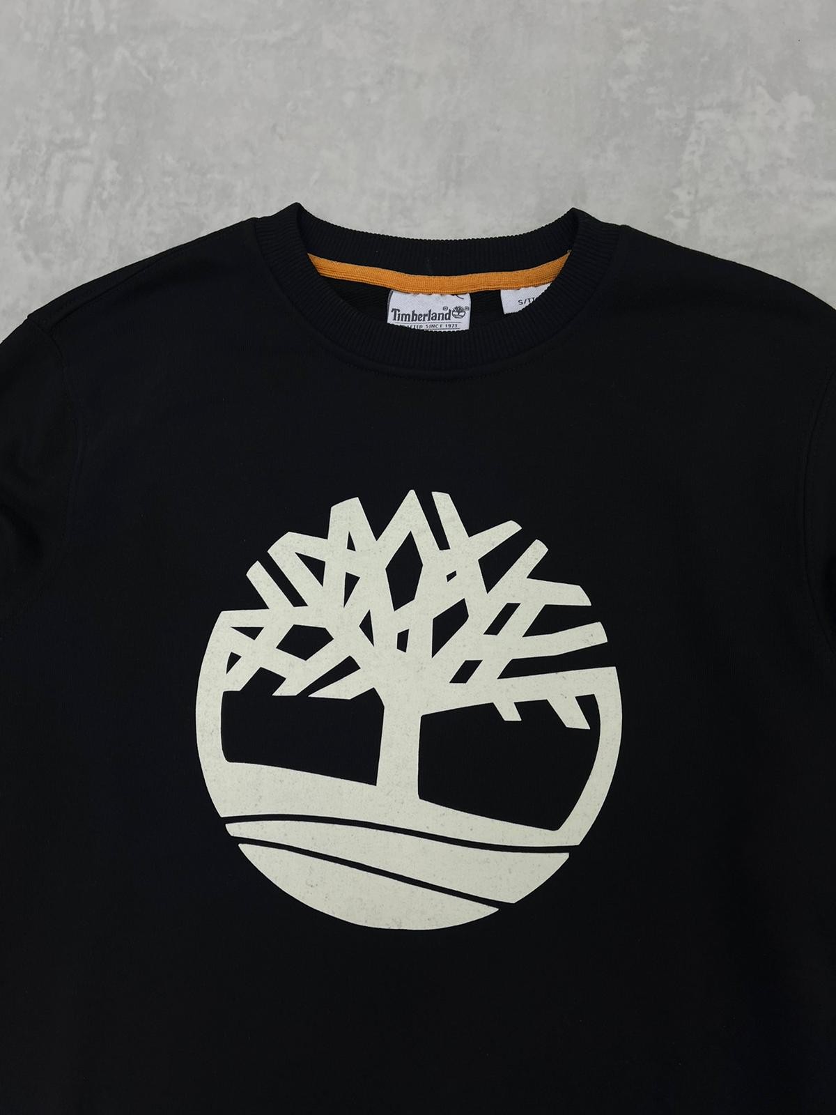 Mid Icon Logo Woden Black Sweatshirt