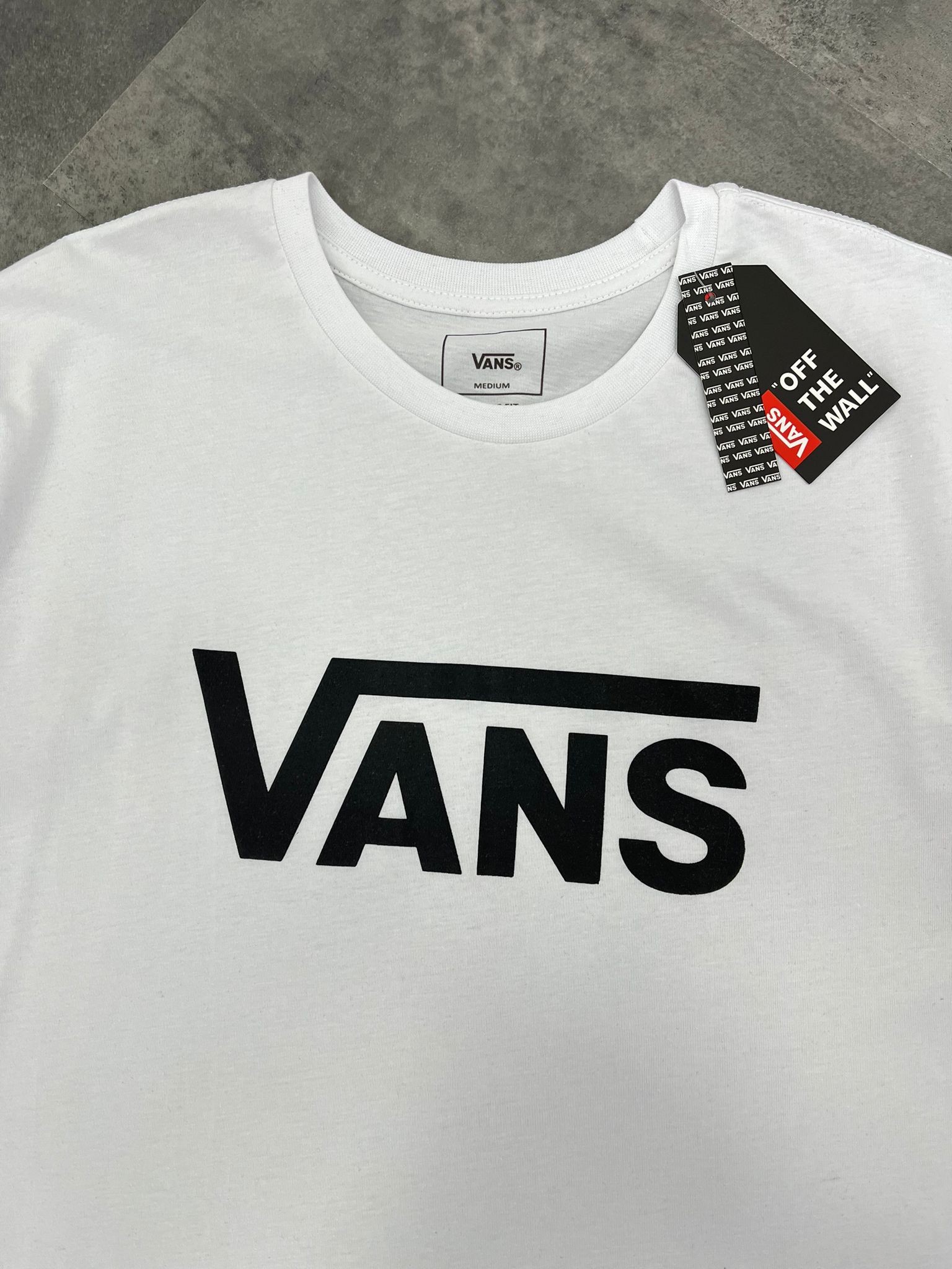Yeni Sezon Mid Icon Logo Classic White T-shirt