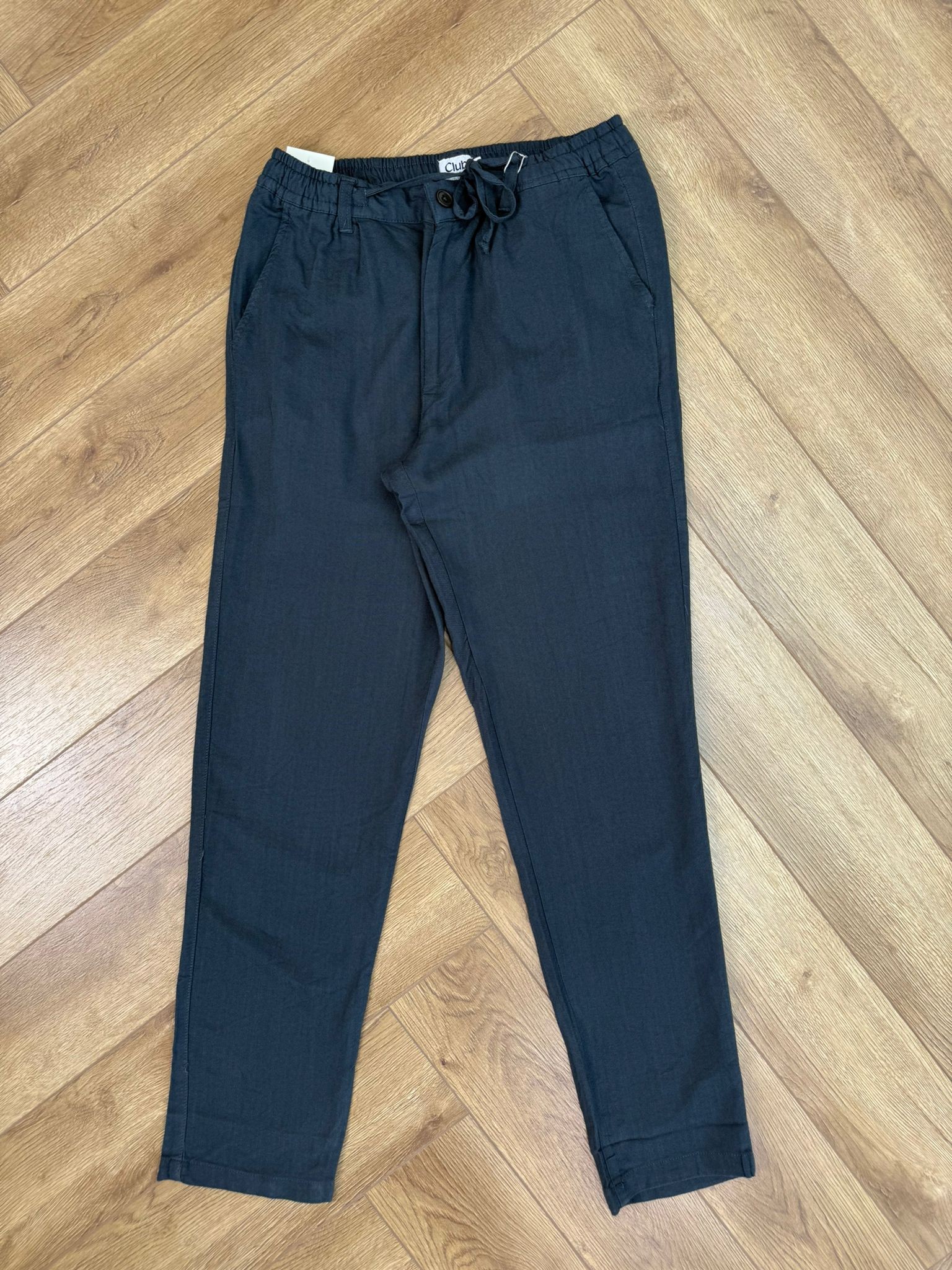 Yeni Sezon Yumuşak Dökümlü Keten Pantolon - HAKİ