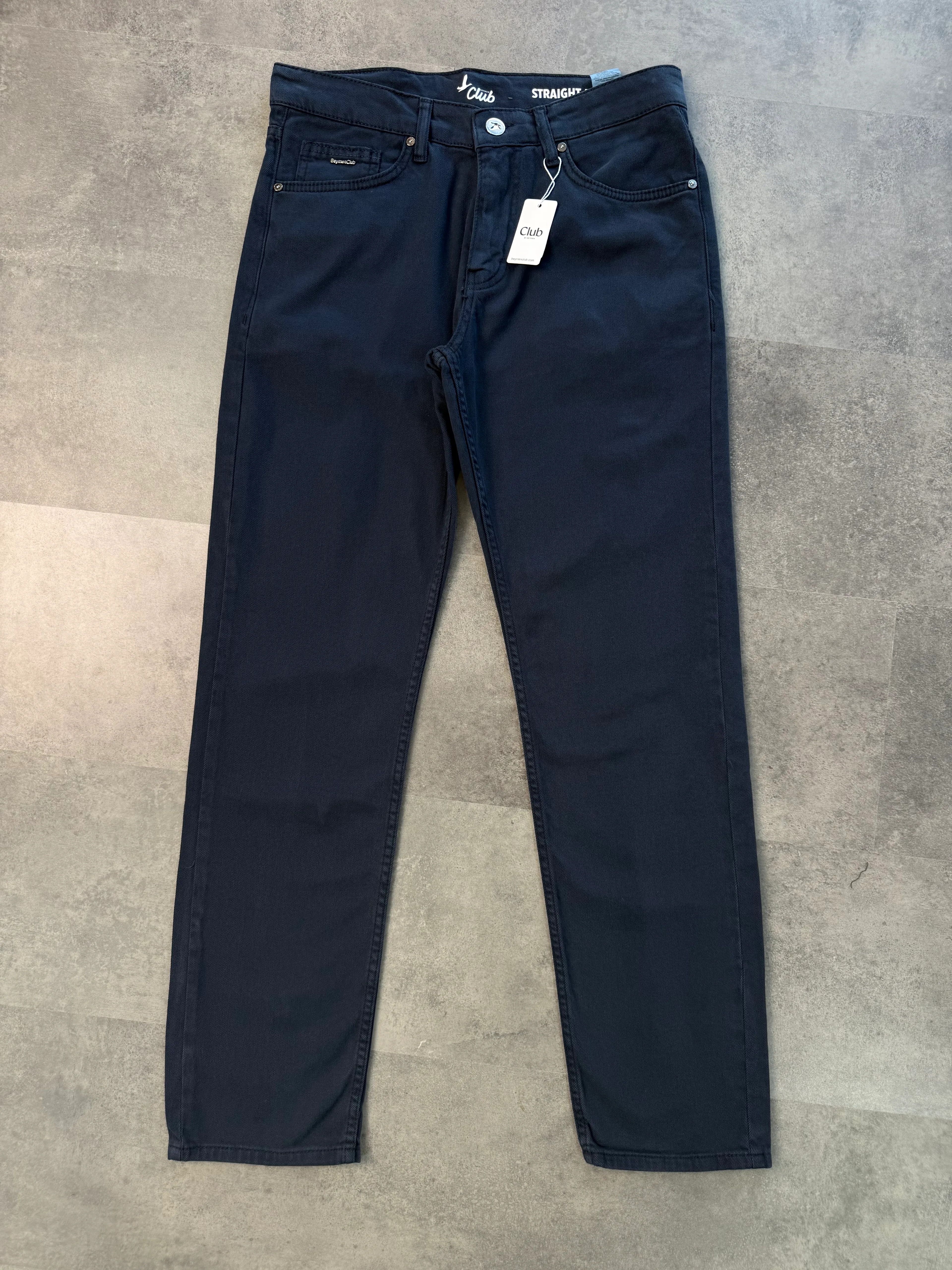 Yeni Sezon Gabardin Likralı Pantolon - LACİVERT