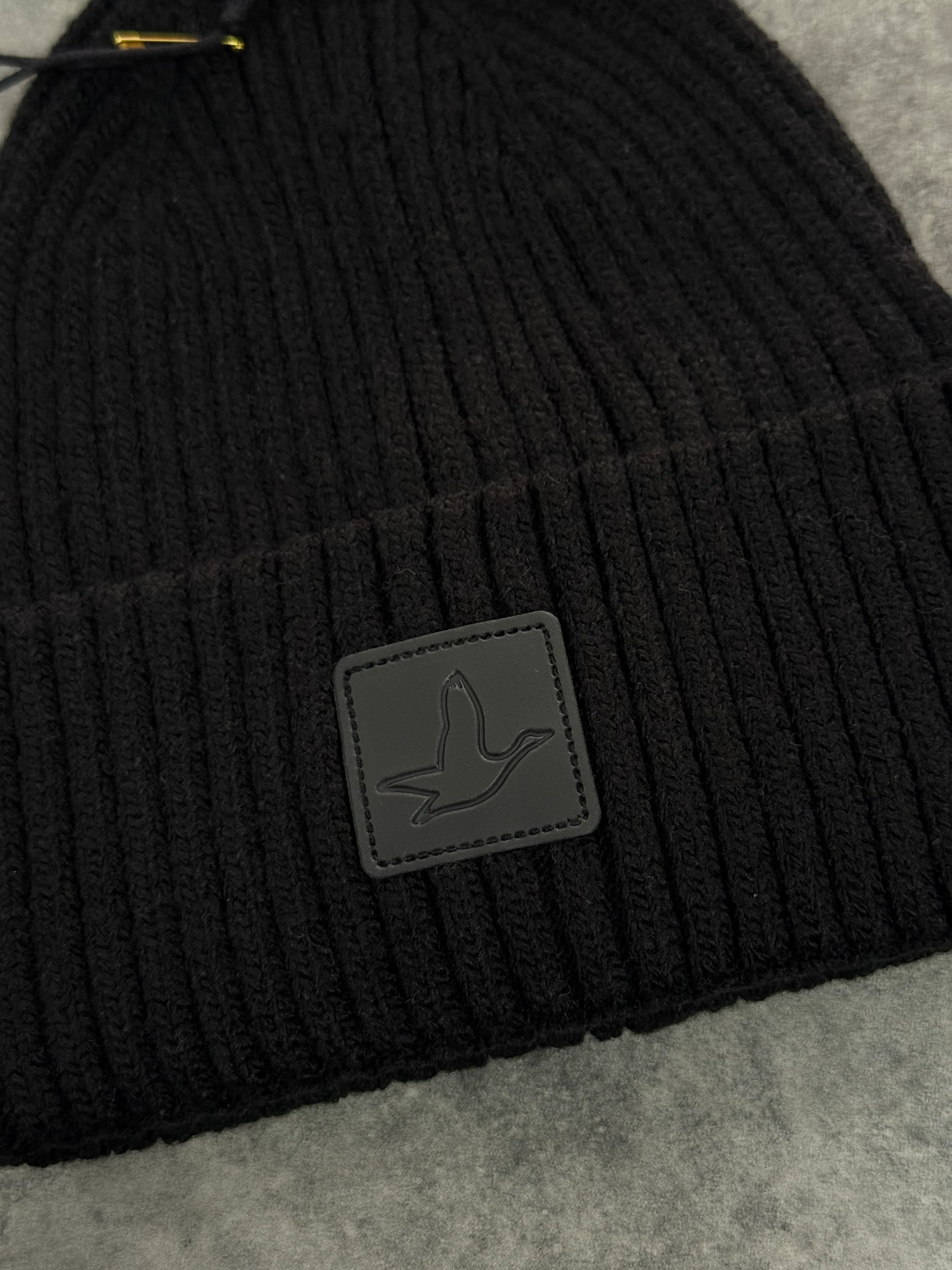 Yeni Sezon Classic Deri Siyah Logo Bere