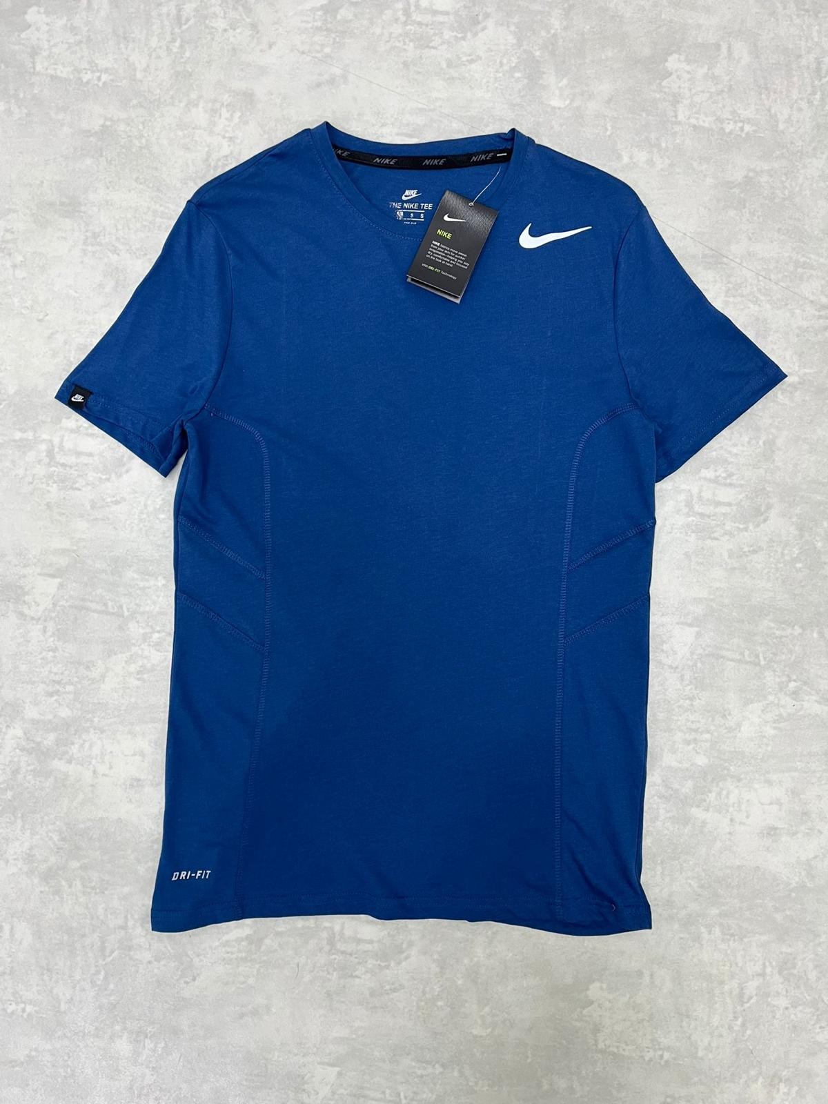 Classic  Basic Logo Blue T-shirt