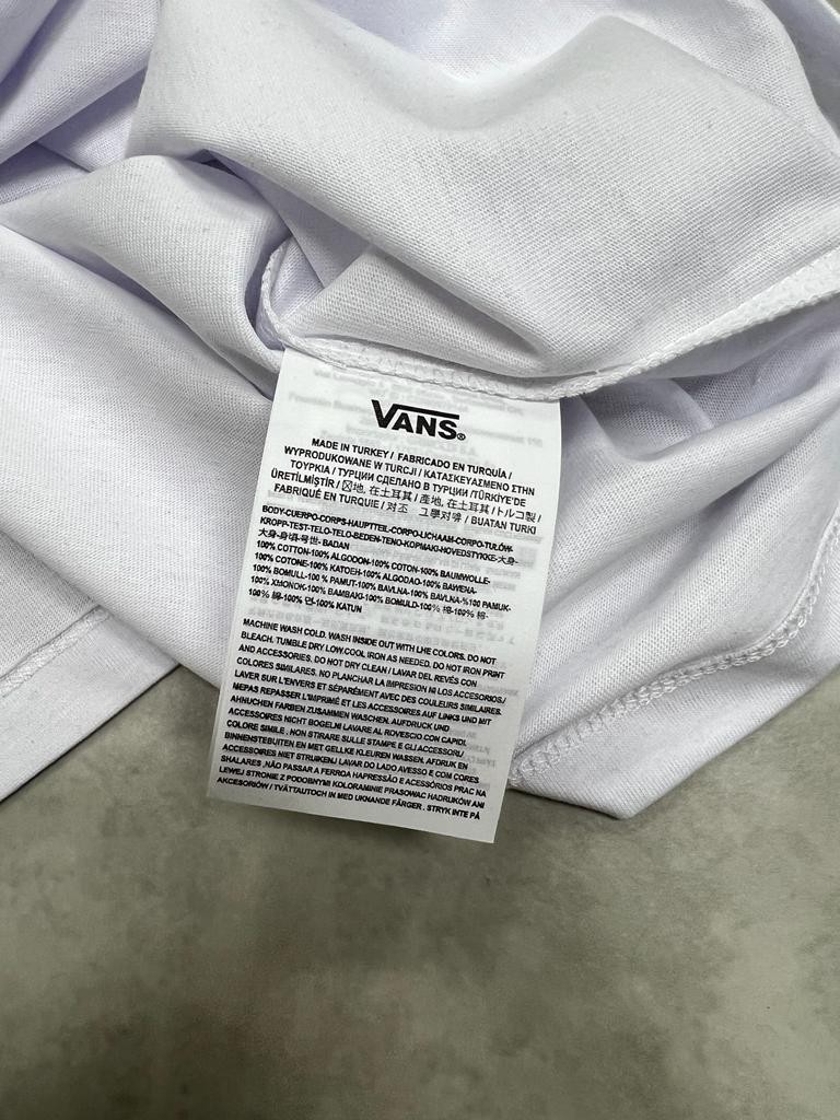 Back To Print Wave Beach White T-shirt