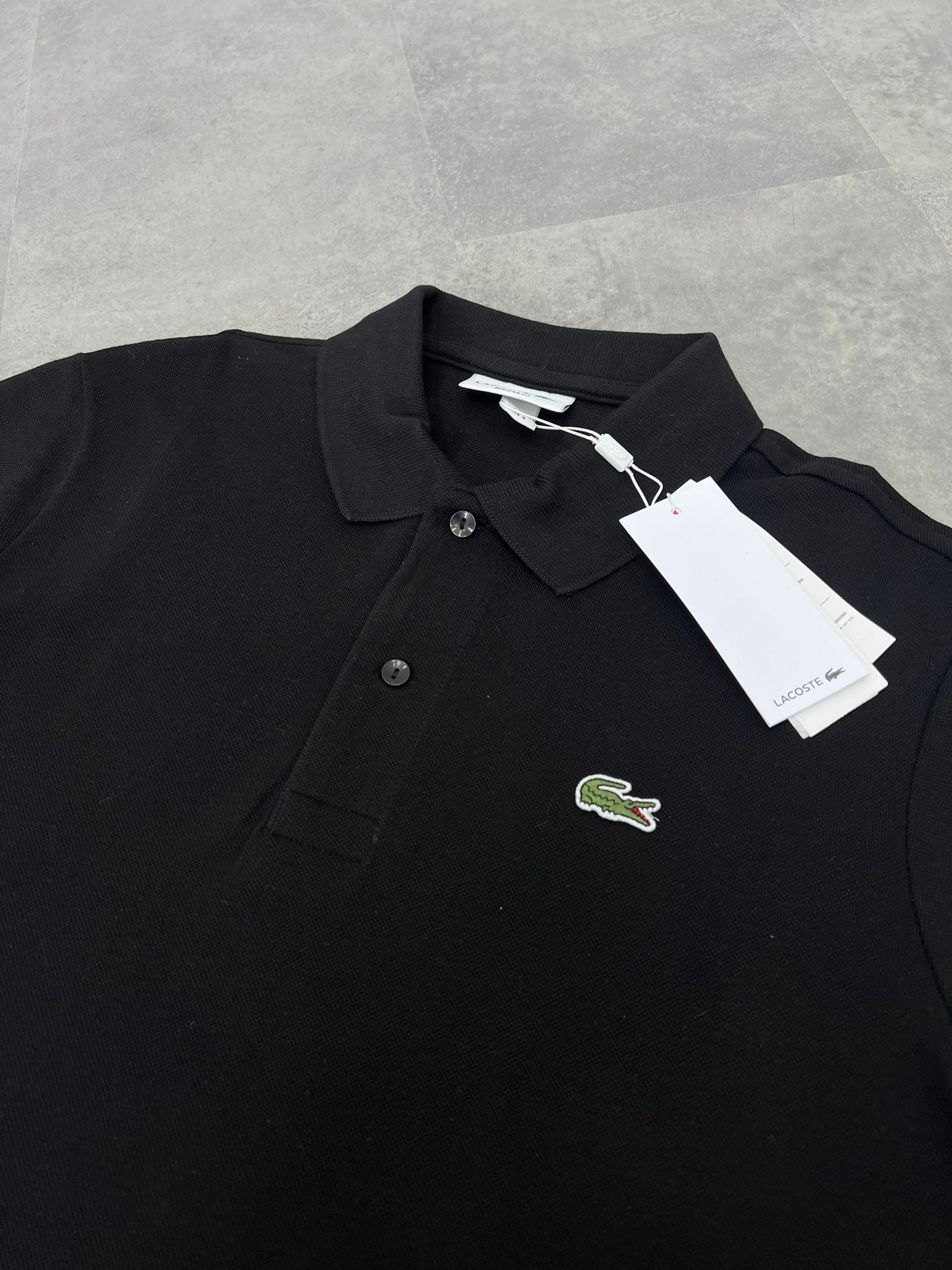 Yeni Sezon  Logo Mini Logo Classic Siyah  Polo Yaka
