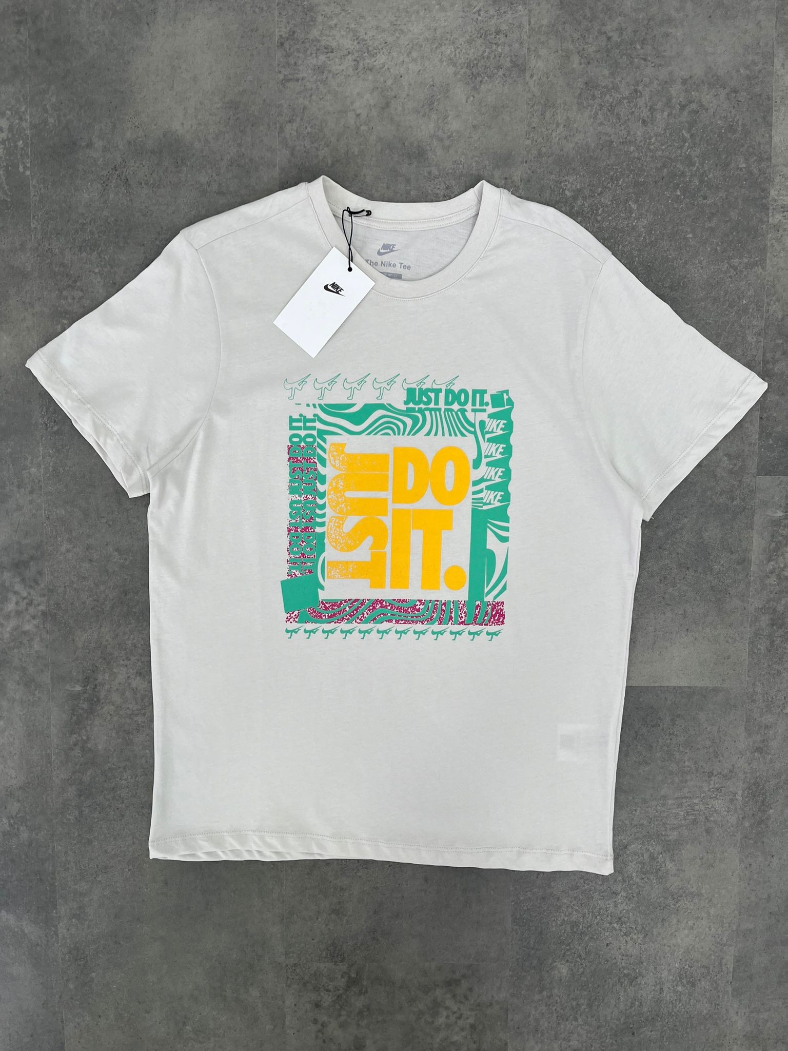 Yeni Sezon Just Do It  Gray T-shirt