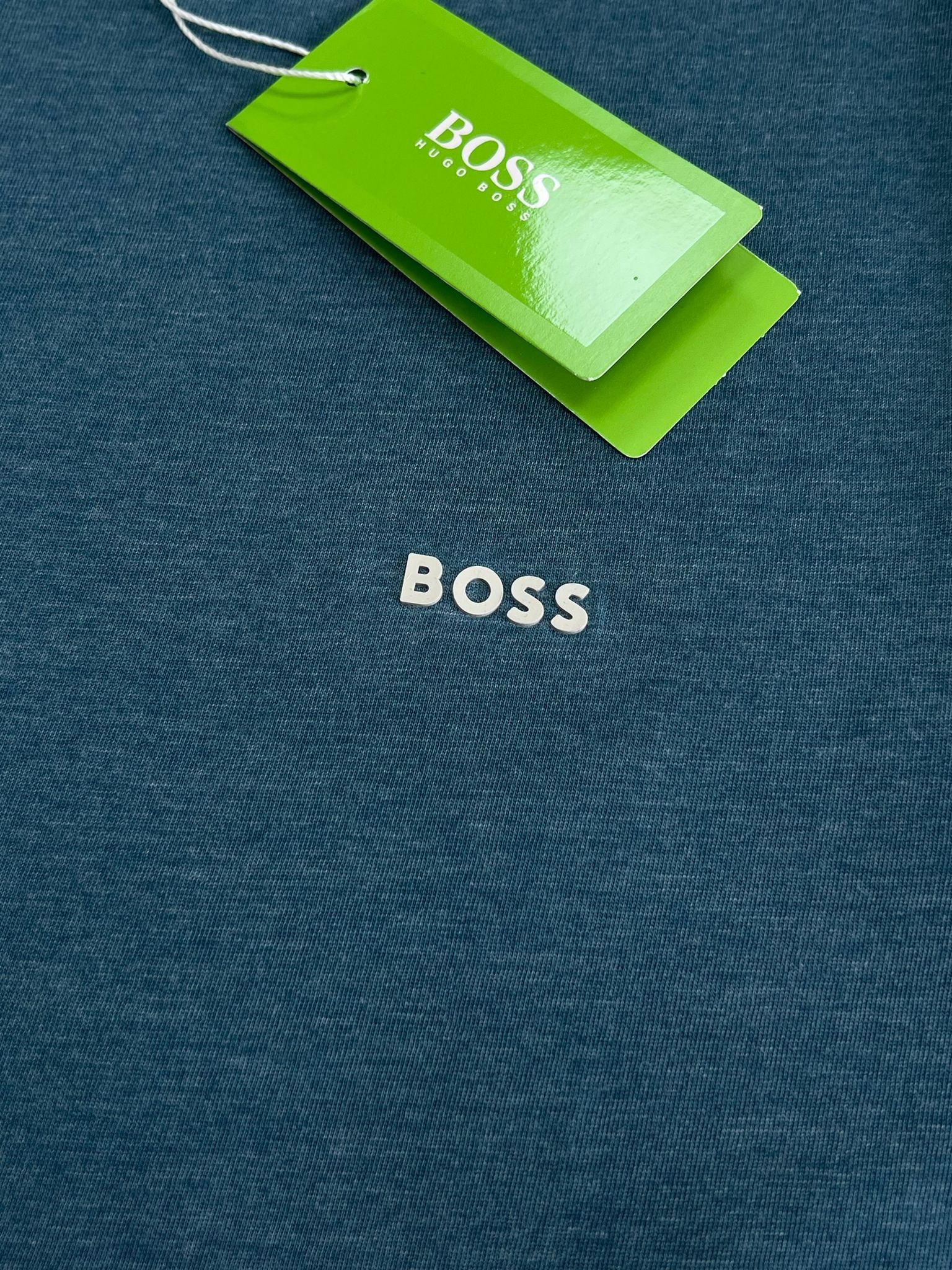 Petrol Yeşili  Basic Mini Logo Classic  T-shirt