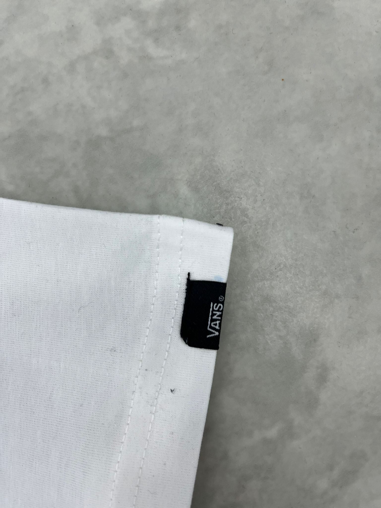 Yeni Sezon Basic Mini Logo Classic Cream T-shirt