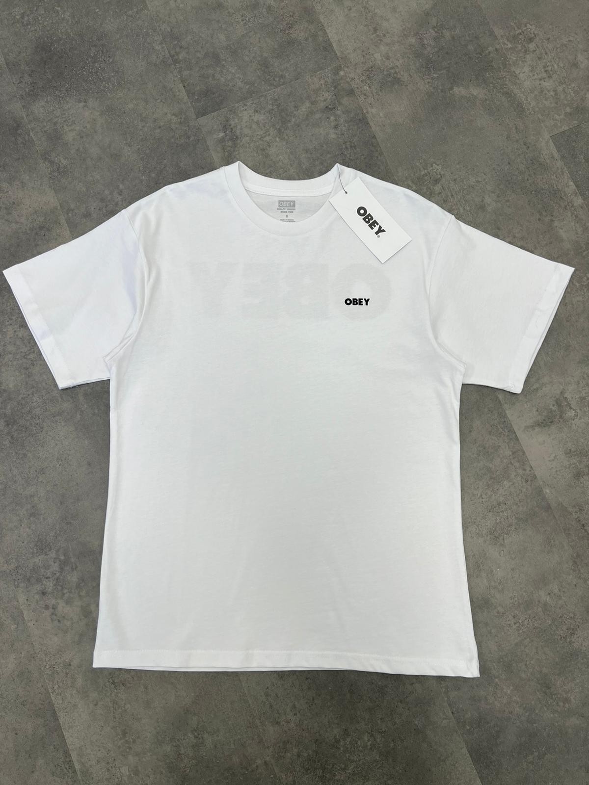 Yeni Sezon Back To Print Mid Icon Logo White T-shirt