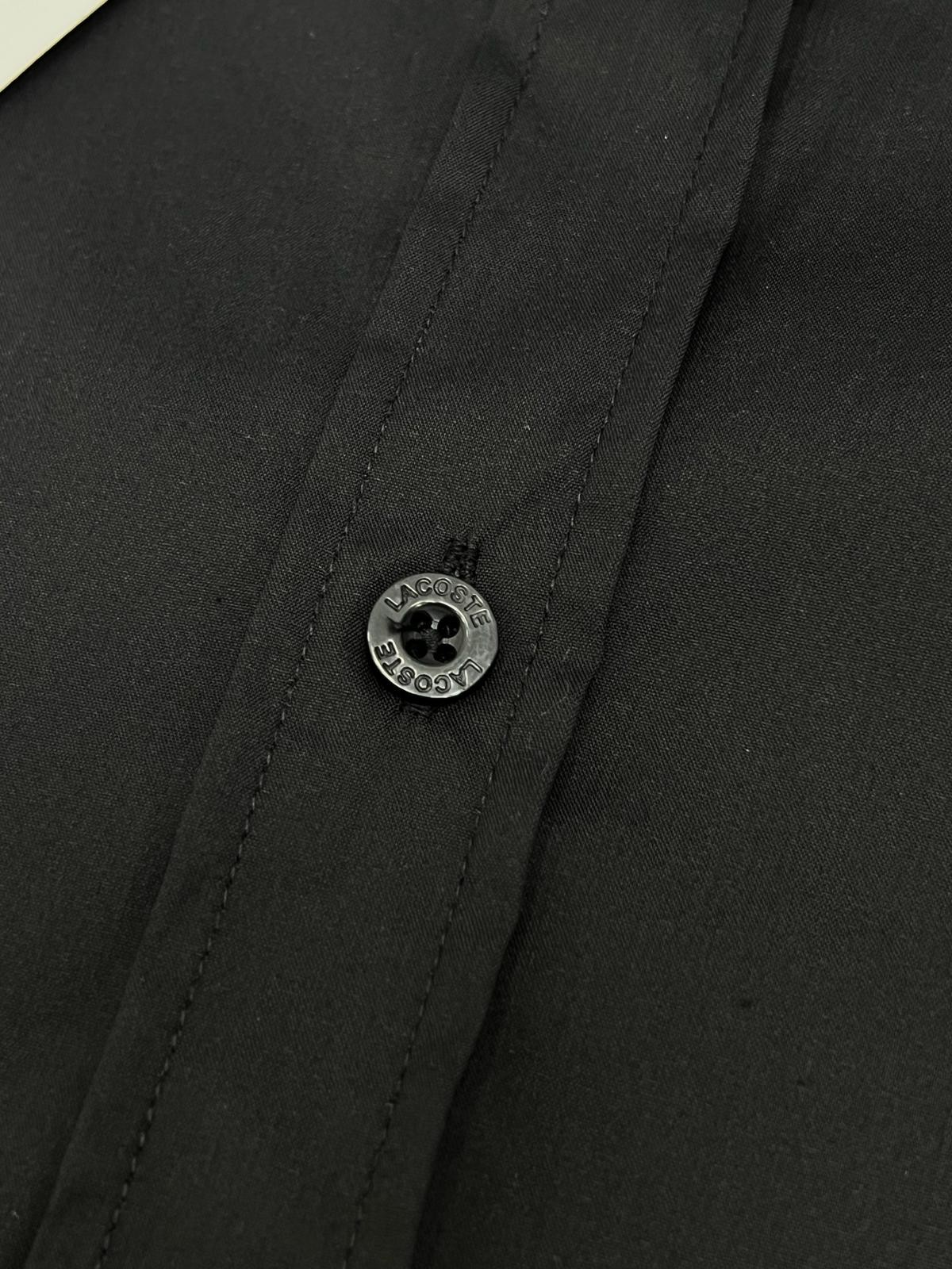 Yeni Sezon Mevsimlik Basic Mini Logo Classic Black Gömlek