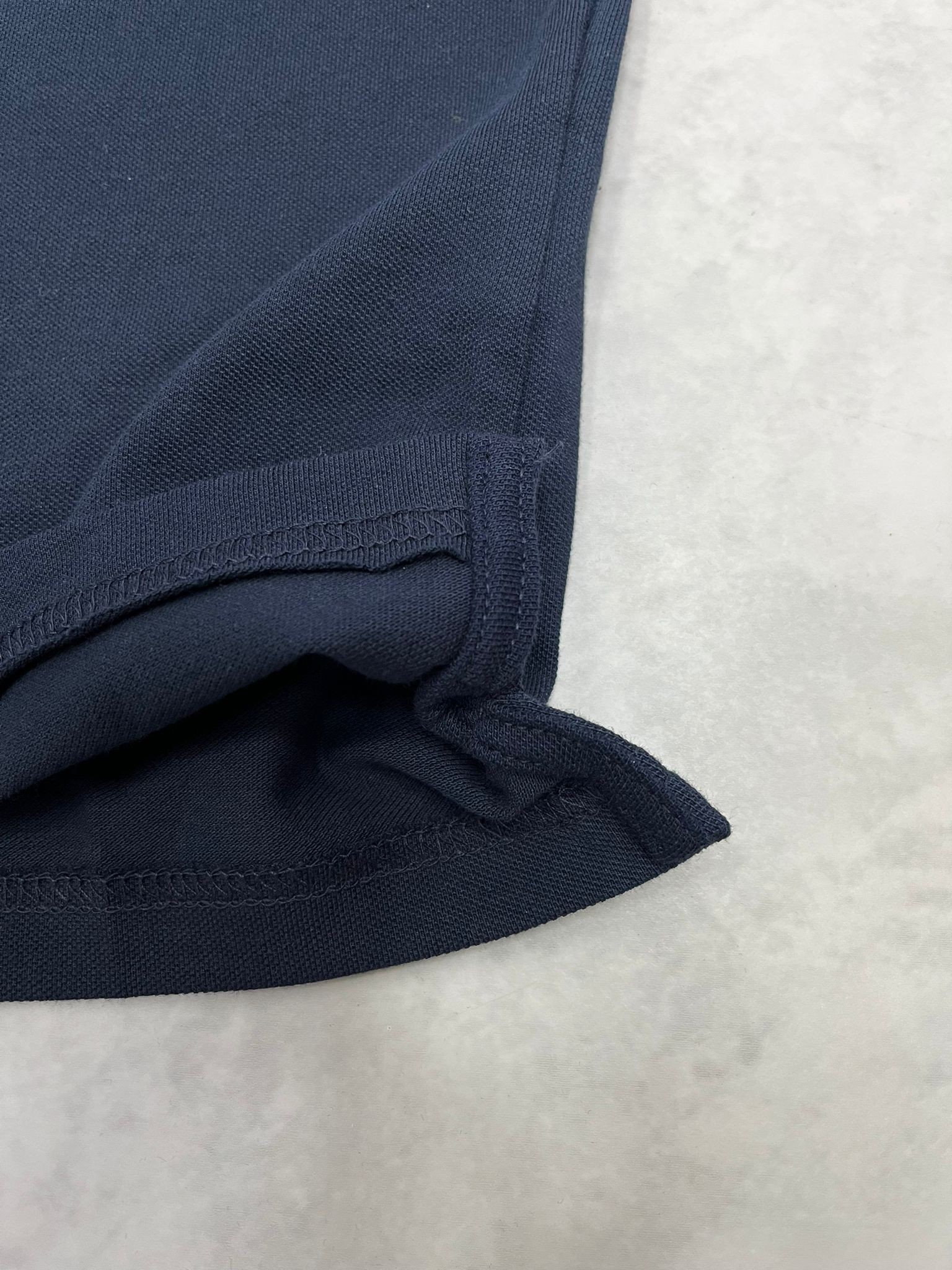 Classic Yaka Detaylı Navy Blue Polo Yaka