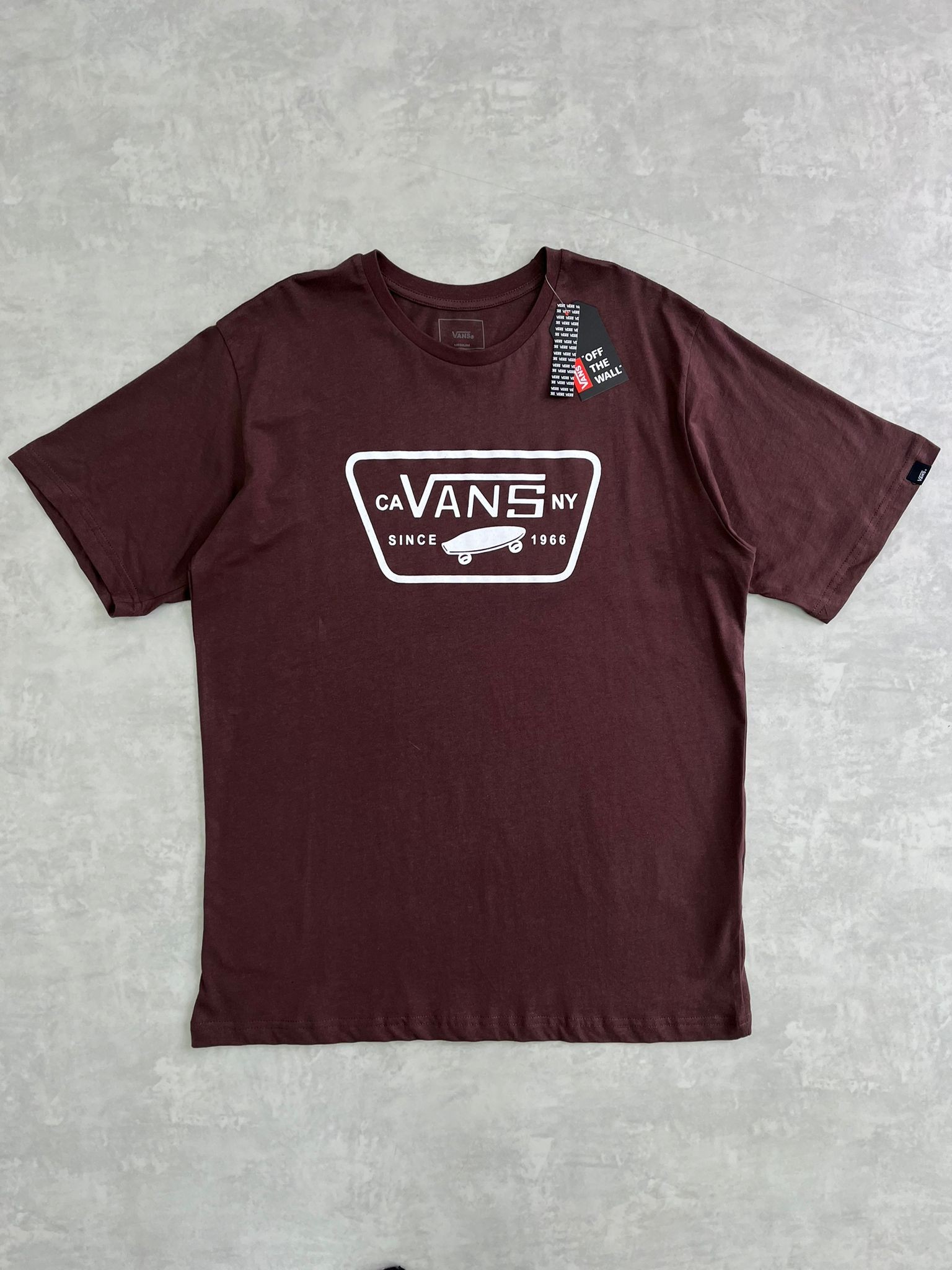 Yeni Sezon Mid Icon Cavansny Sınce 1966 Brown T-shirt