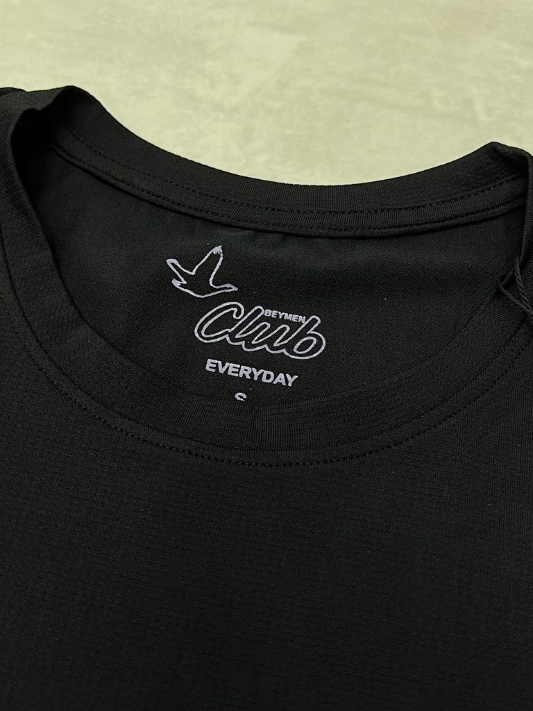 Classic Mini Logo (Clima Cool)  Basic  Black  T-shirt