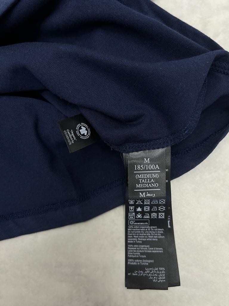 Again Mid Icon Logo Navy Blue T-shirt
