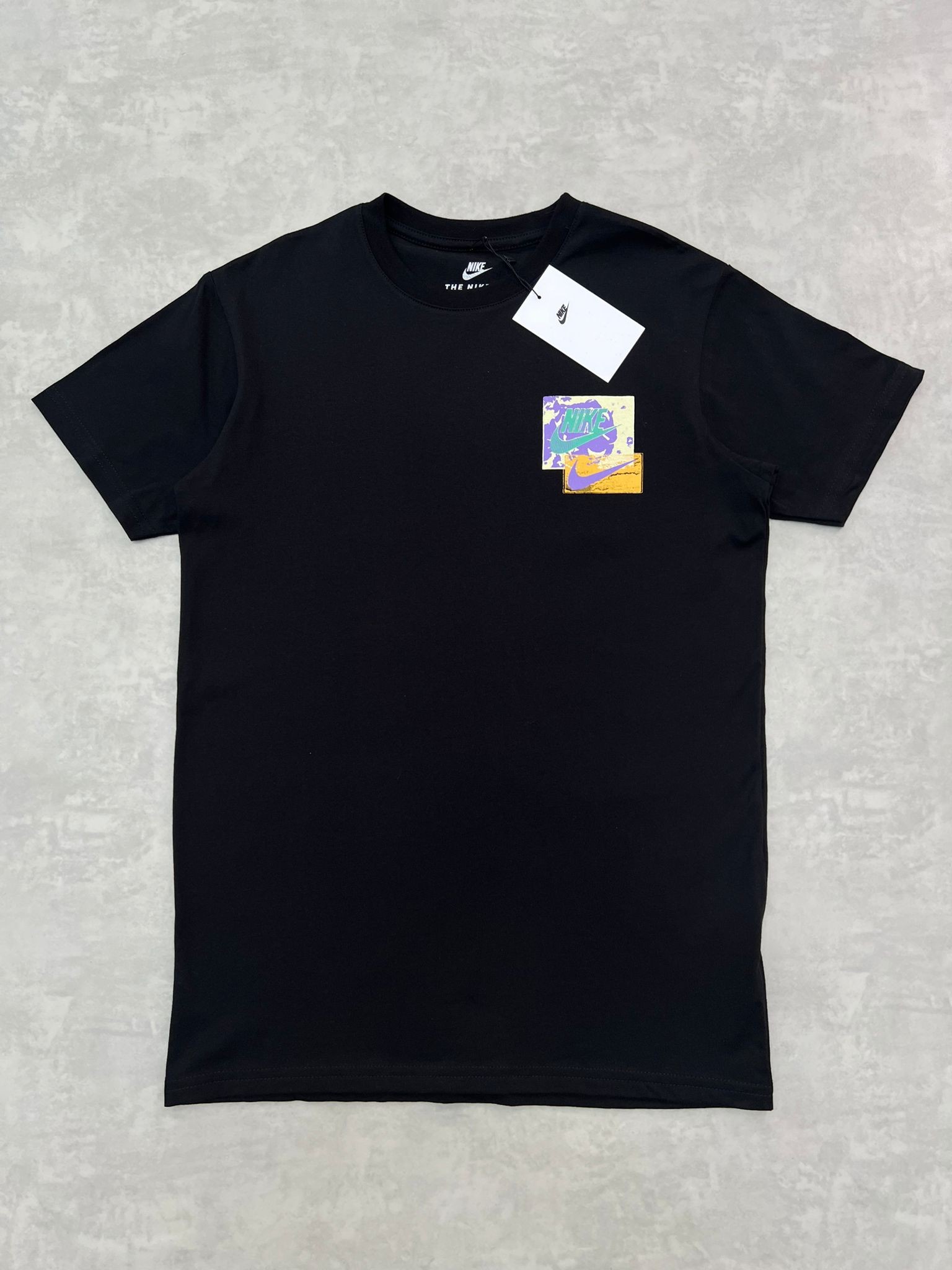 To The Light Print Black  T-shirt