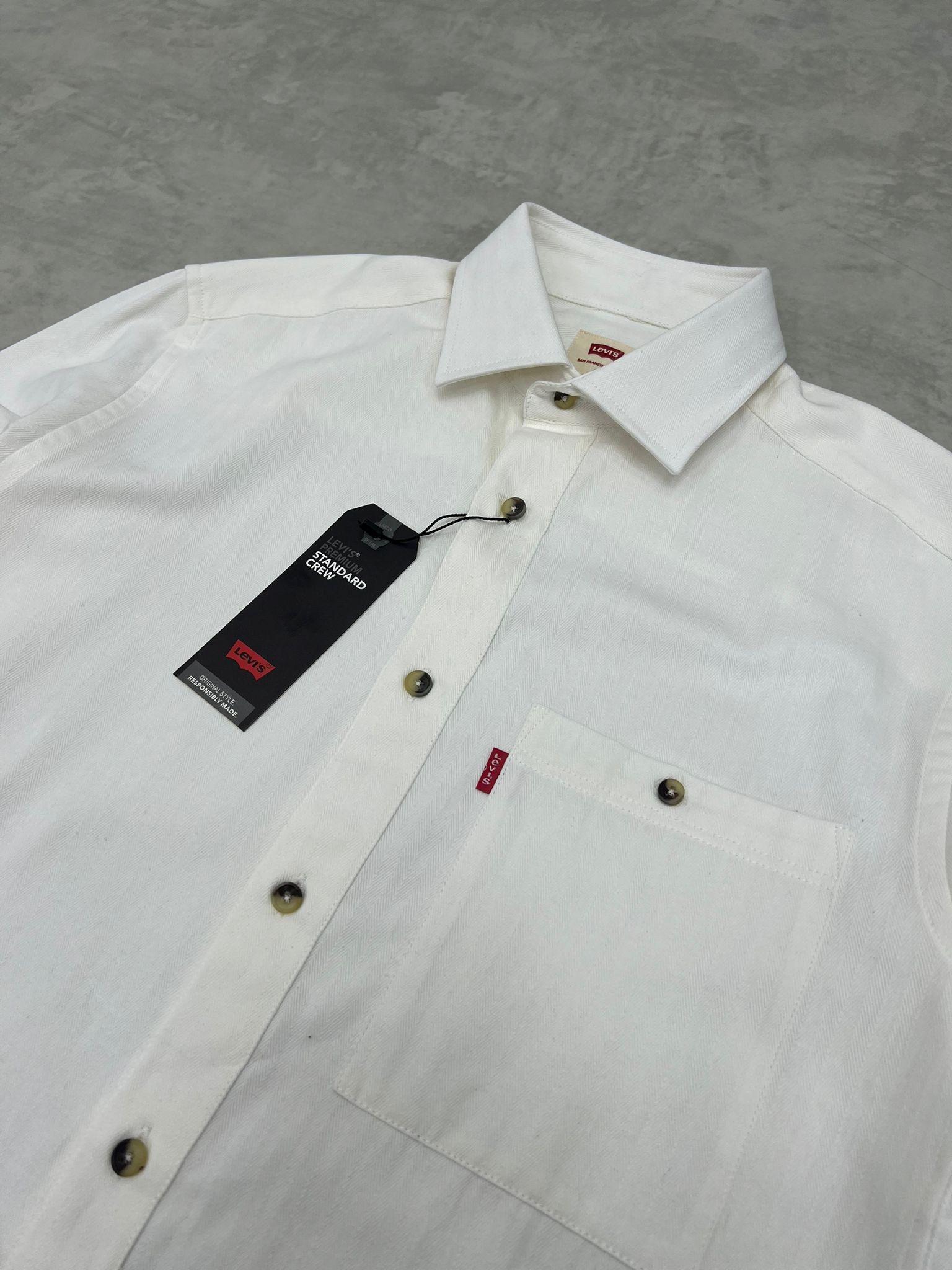 Yeni Sezon Limited Edition Gabardin White Gömlek