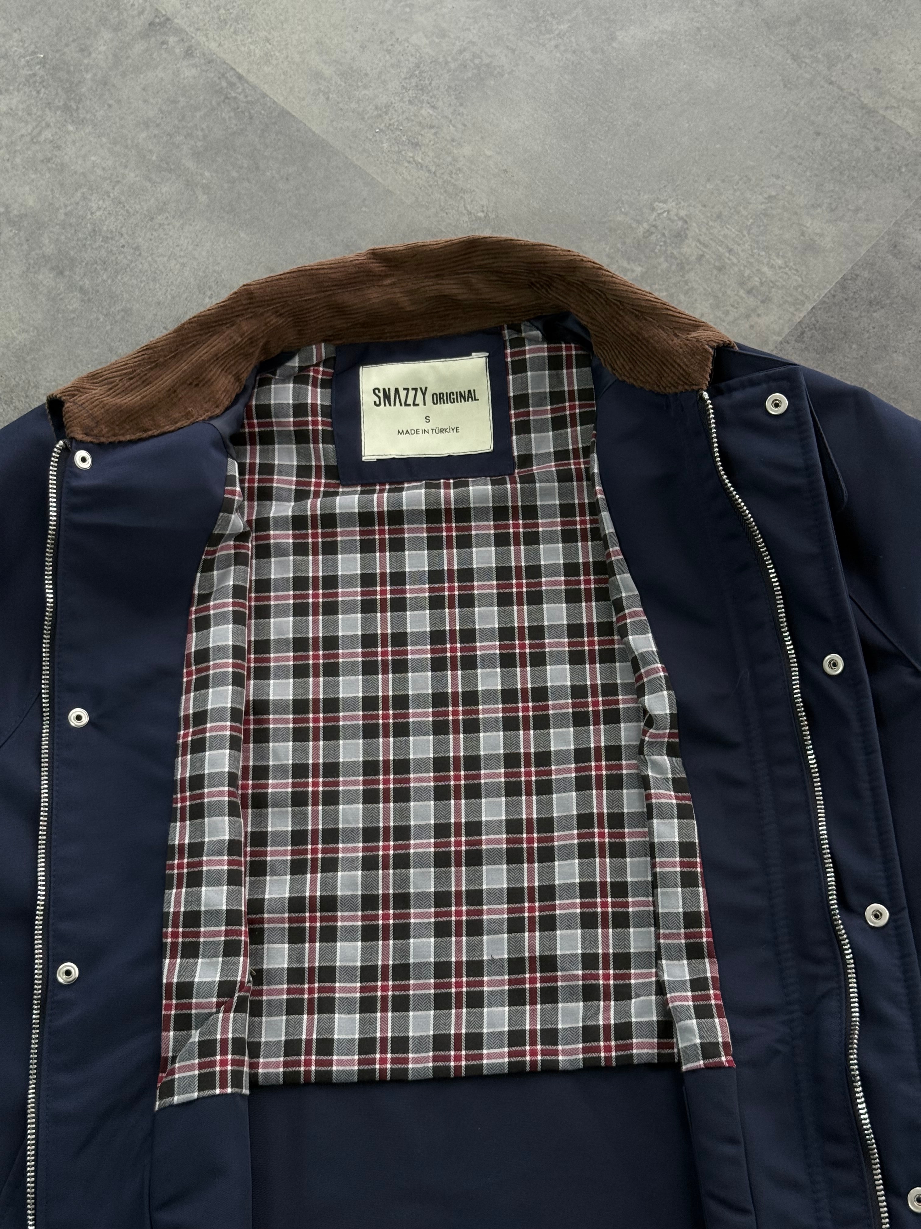 Yeni Sezon Kadife Yaka Detaylı Casual Ceket