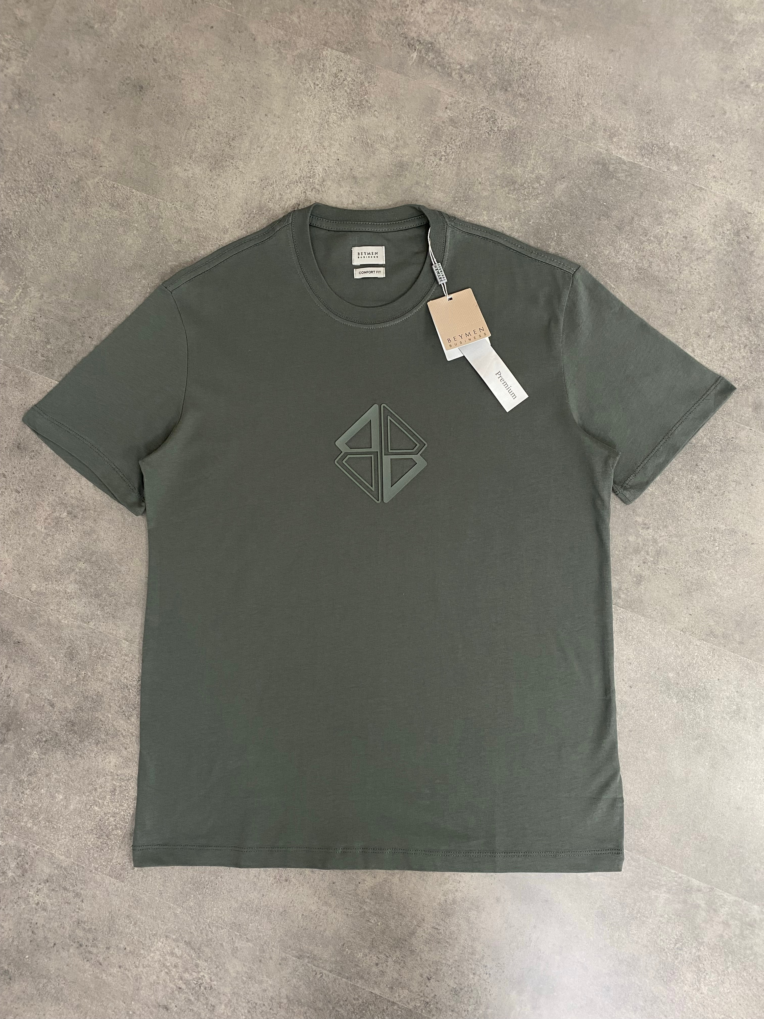 Yeni Sezon Premium Busienss  Logo T-shirt