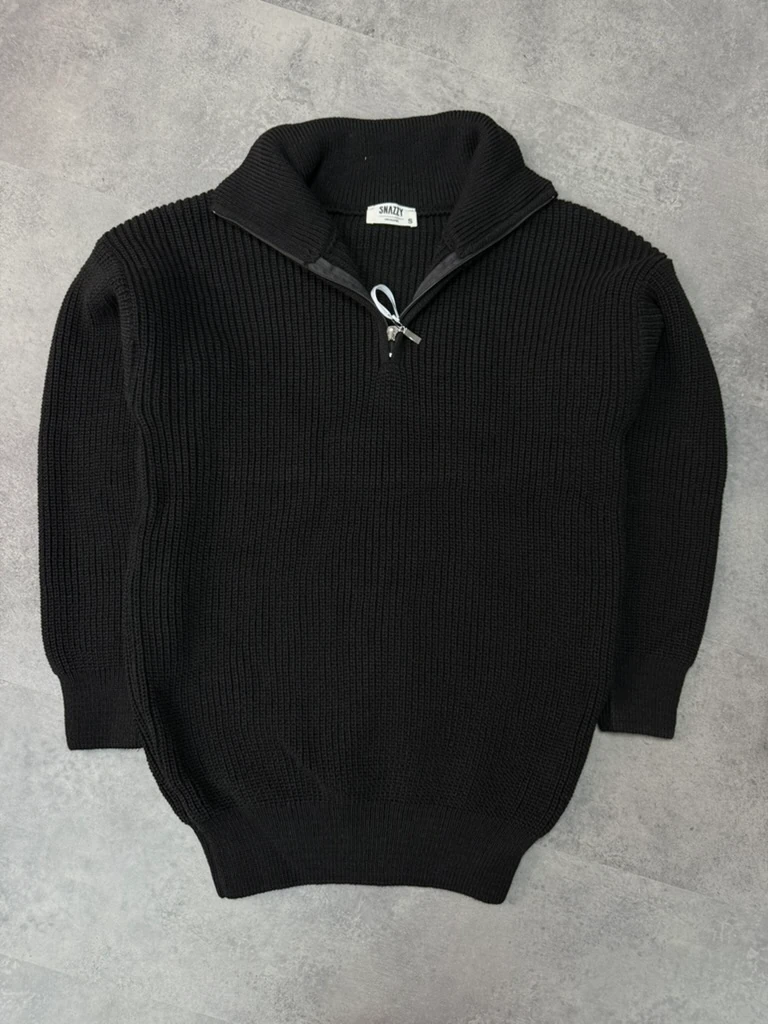 Yeni Sezon Yarım Fermuarlı Kalın Yarım Fermuarlı Kazak