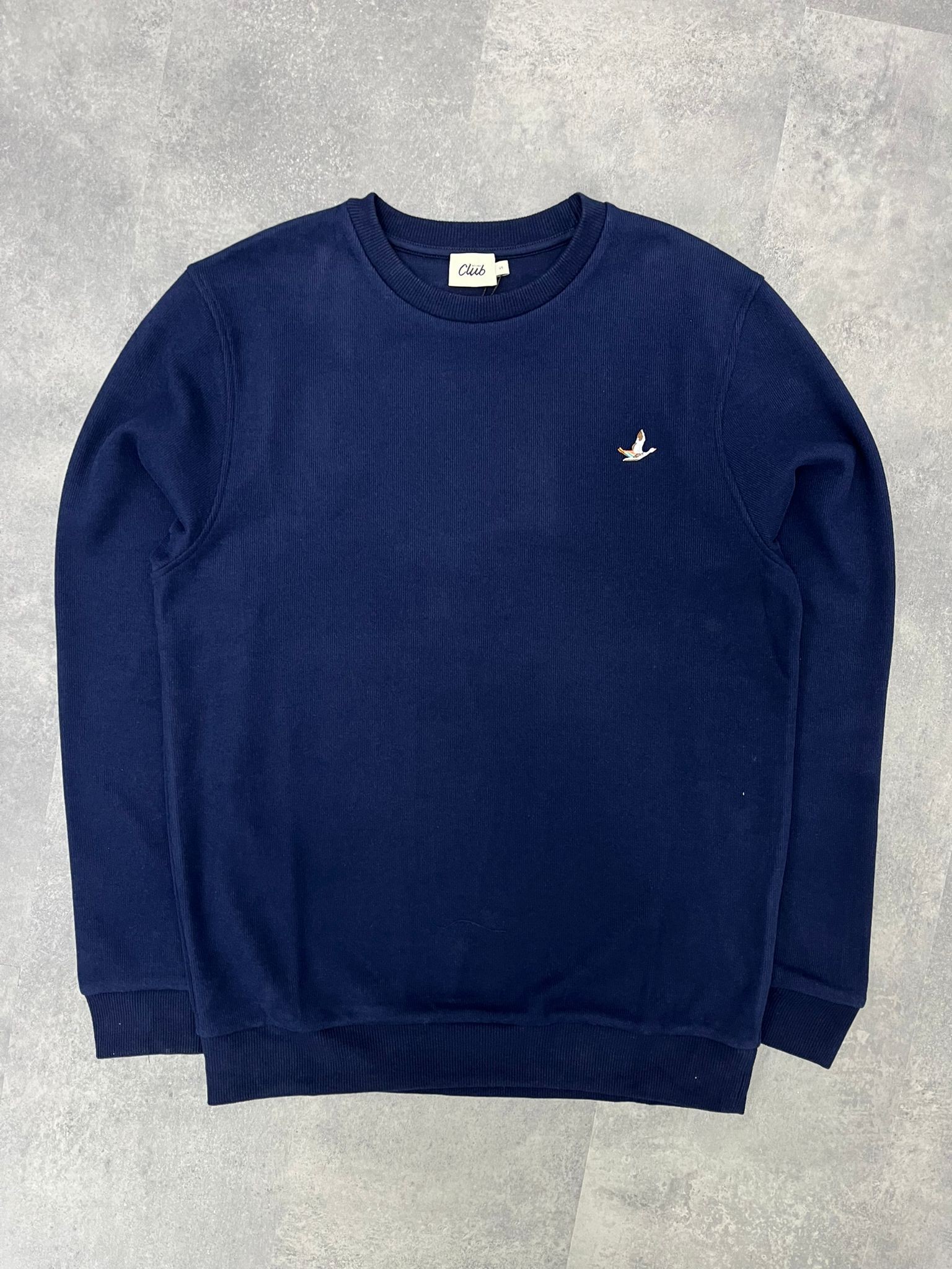 Yeni Sezon Selanik Kumaş Sweatshirt - LACİVERT