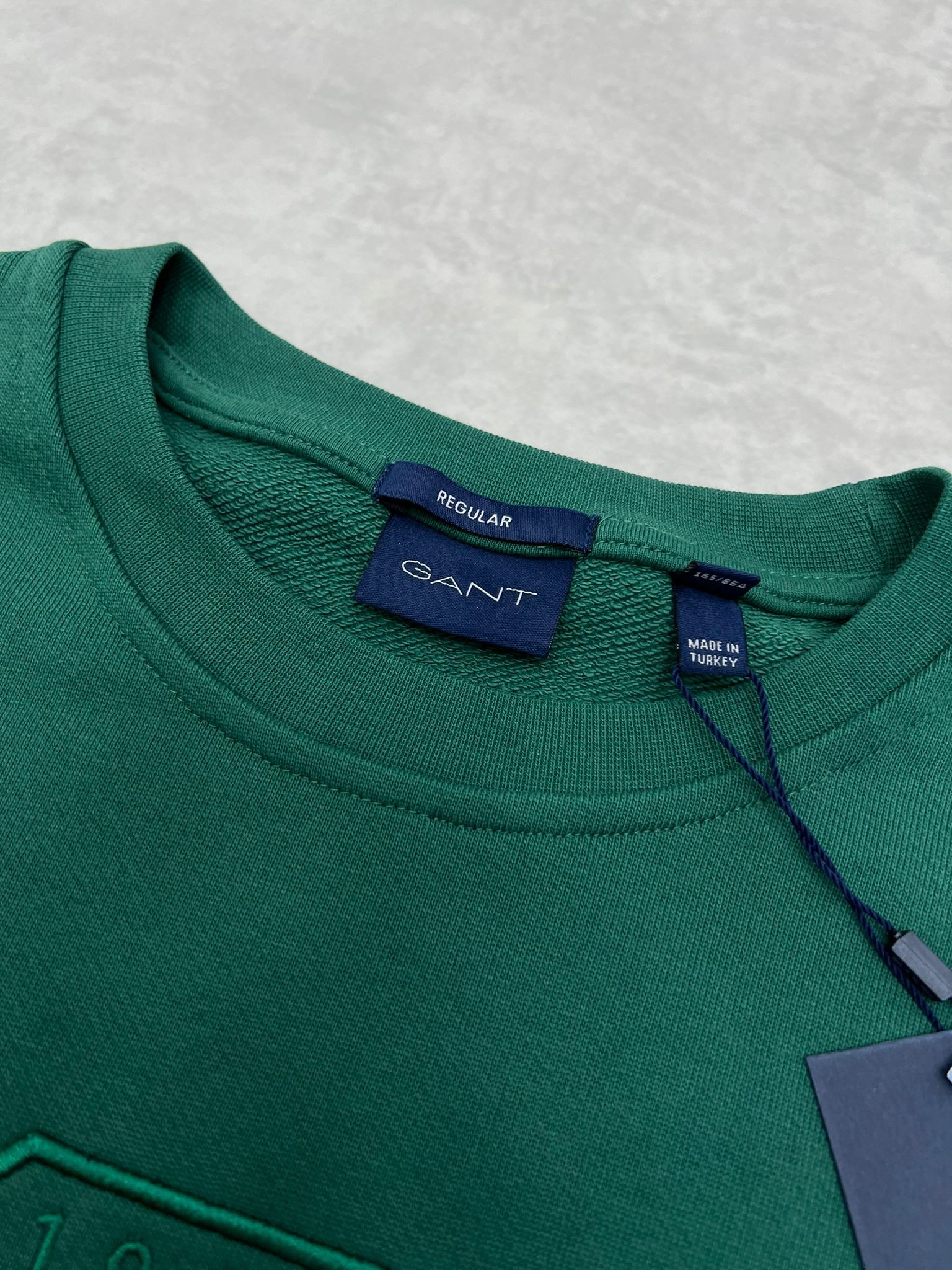 Yeni Sezon American Sportswear Mid İcon Full Nakış Green Sweatshirt