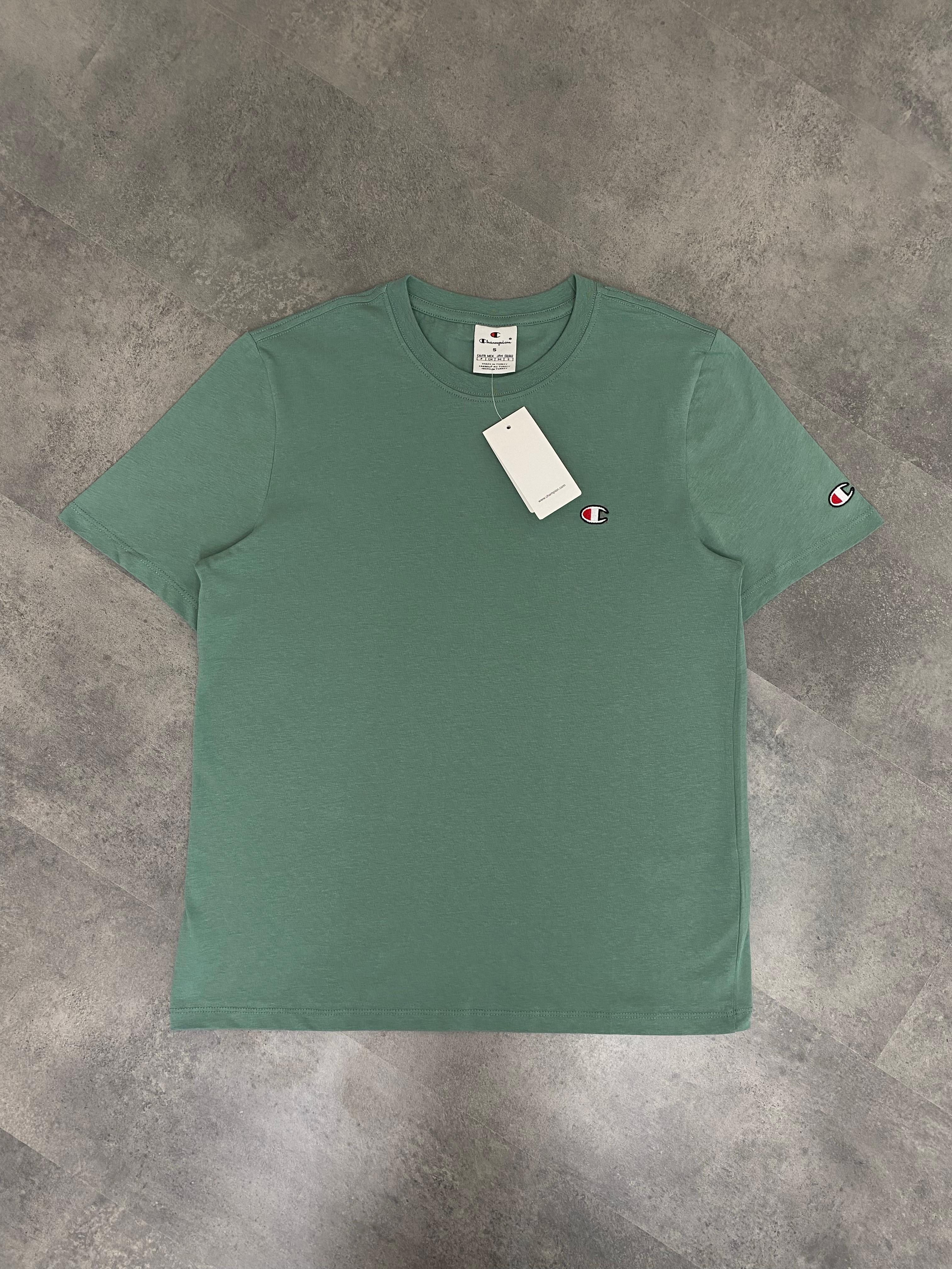 Yeni Sezon Classic Basic Mini Logo T-shirt - YEŞİL