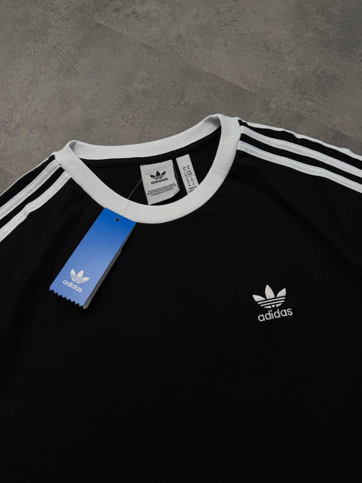 Yeni Sezon Classics 3 Stripes T-shirt - SİYAH