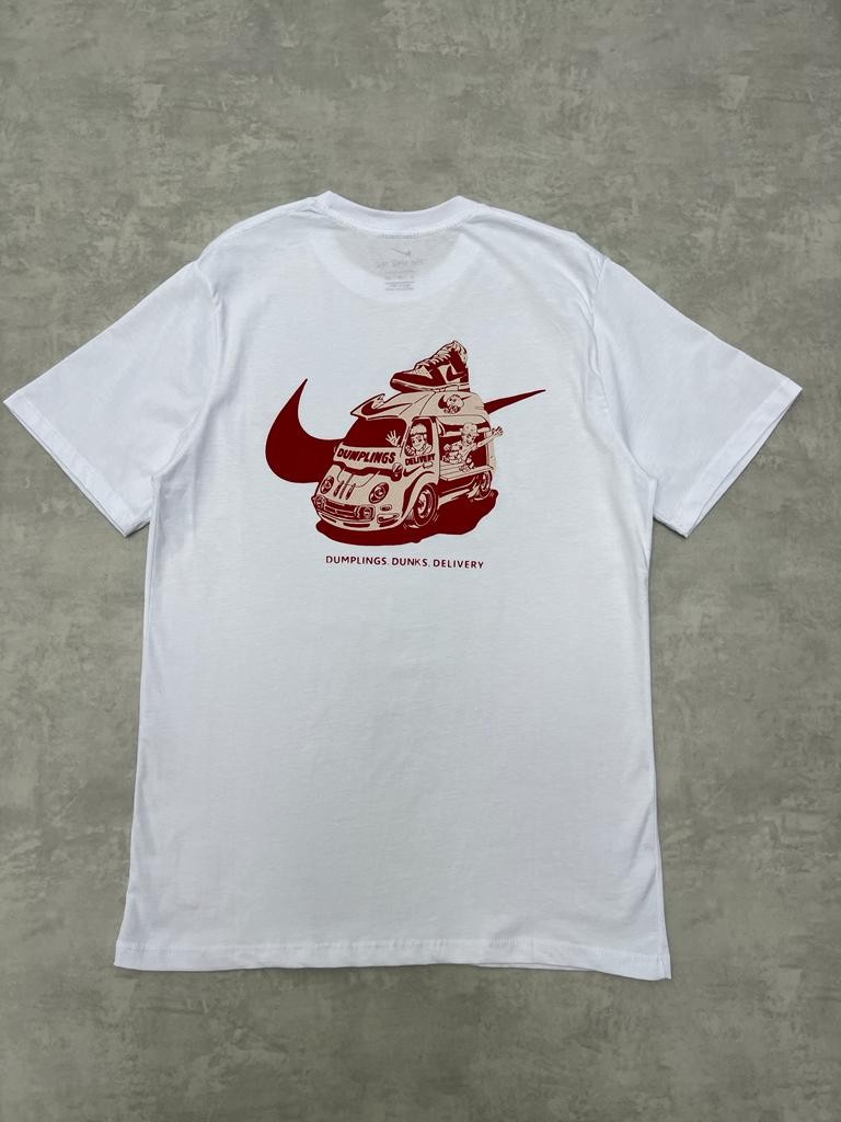 Dumplings Dunks D. White T-shirt