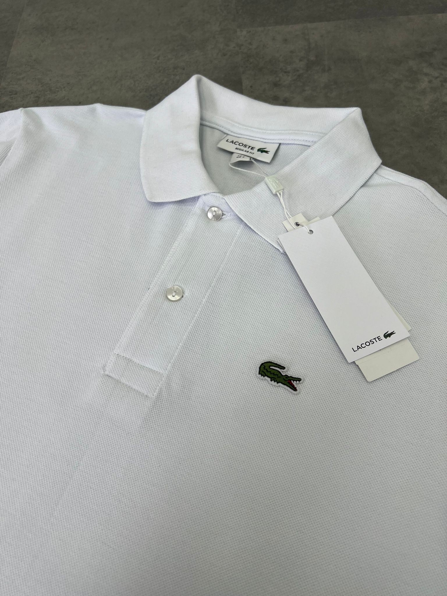 Yeni Sezon  Logo Mini Logo Classic White  Polo Yaka