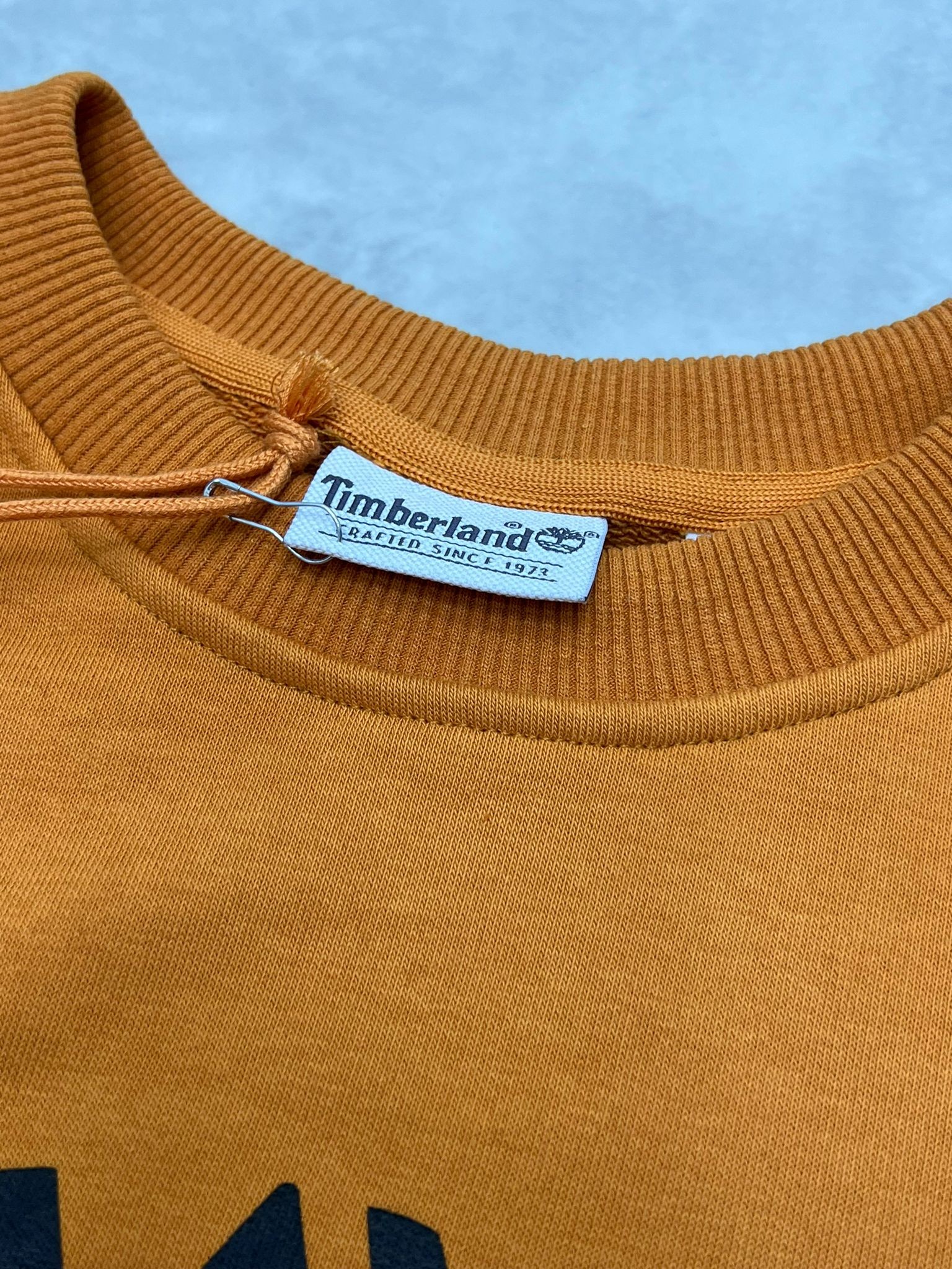 Mid Icon Logo Woden Light Orange Sweatshirt