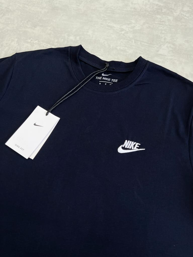 Mini Nakış Logo Lacivert  T-shirt