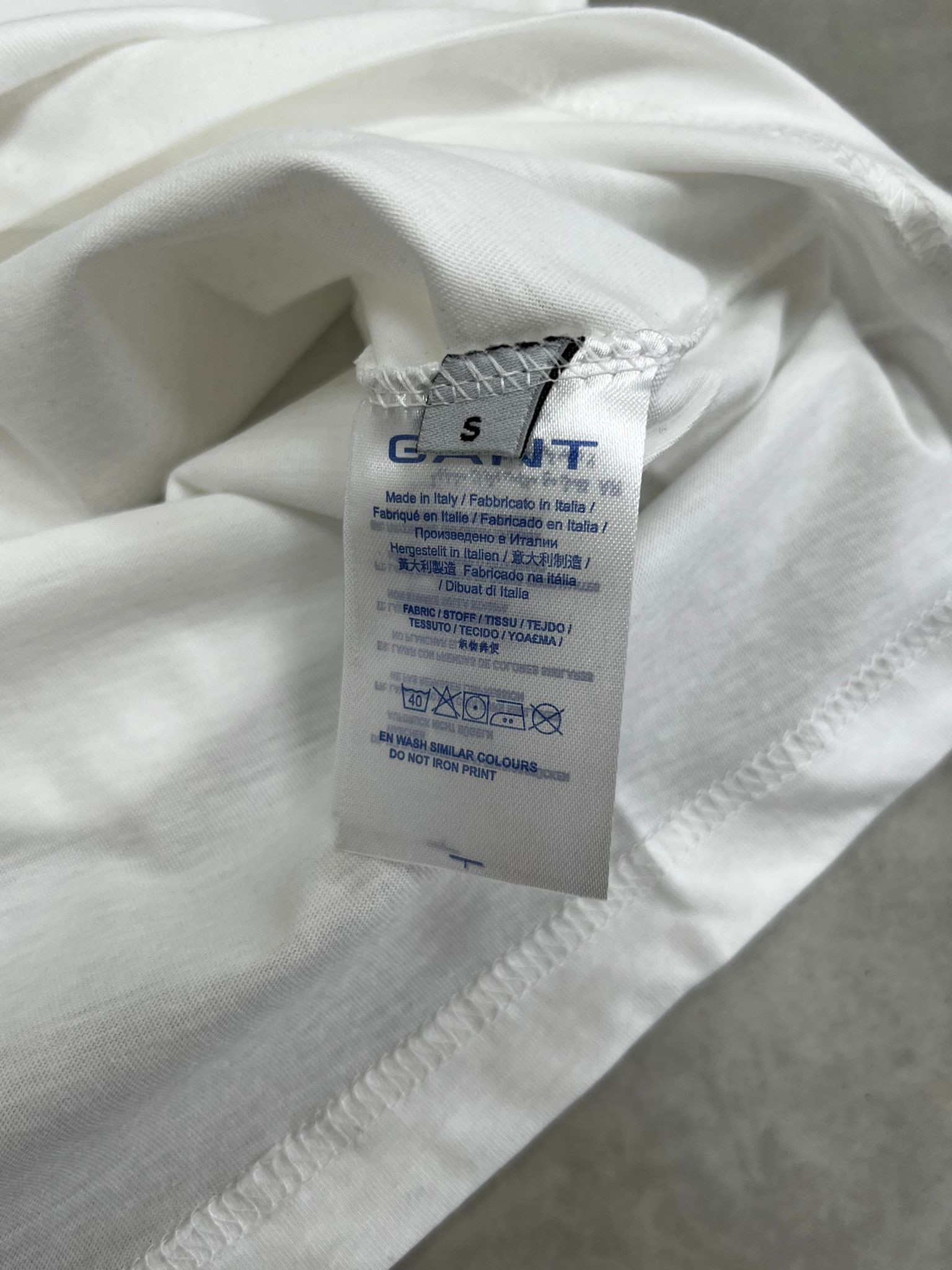 Mid Essential Icon Logo White T-shirt