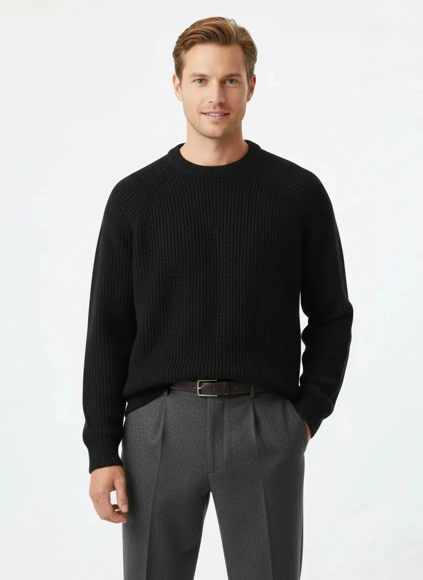 Yeni Sezon Yün Örgü Kalın Kazak