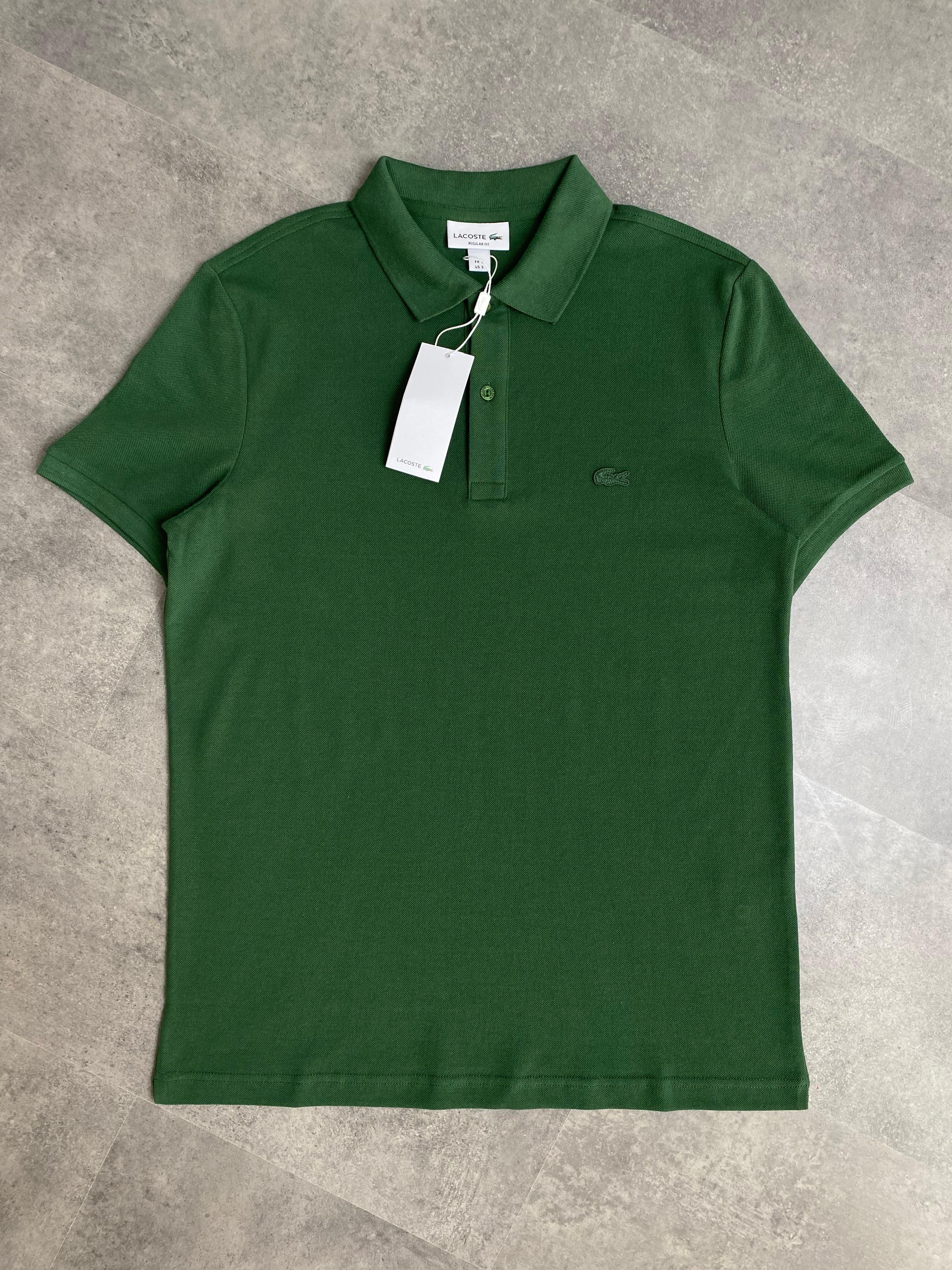 Yeni Sezon Özel Seri Tone to Tone Logo Polo Yaka T-shirt - HAKİ