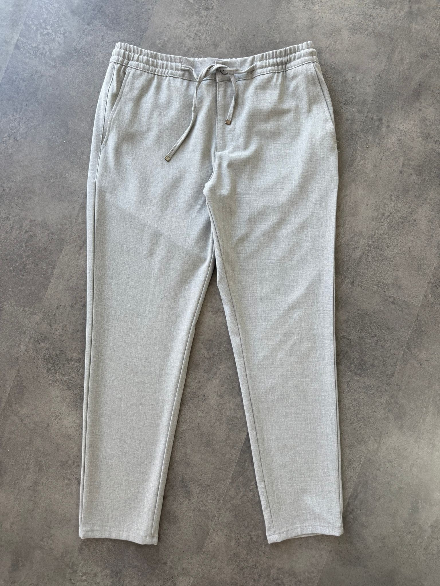 Yeni Sezon İthal Kumaş Premium Mevsimlik Pantalon - AÇIK GRİ
