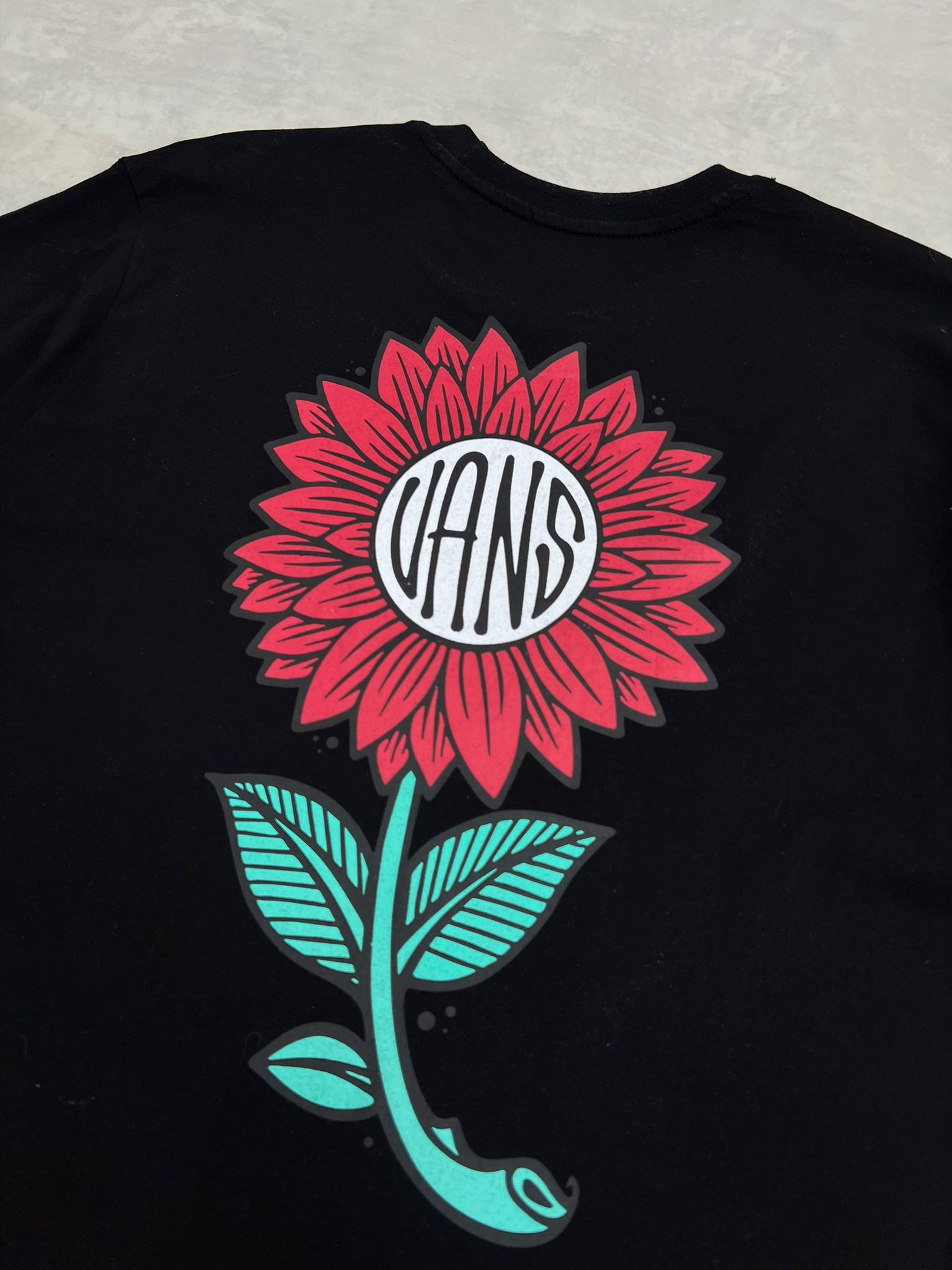 Yeni Sezon Back To Print  Camomile Black T-shirt