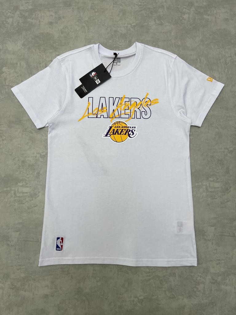 Lakers White Icon Logo T-shirt