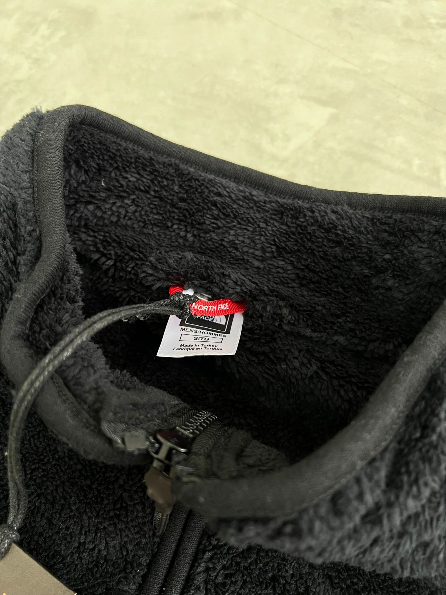 Yeni Sezon Tam Fermuarlı Classic Peluş Black Ceket 