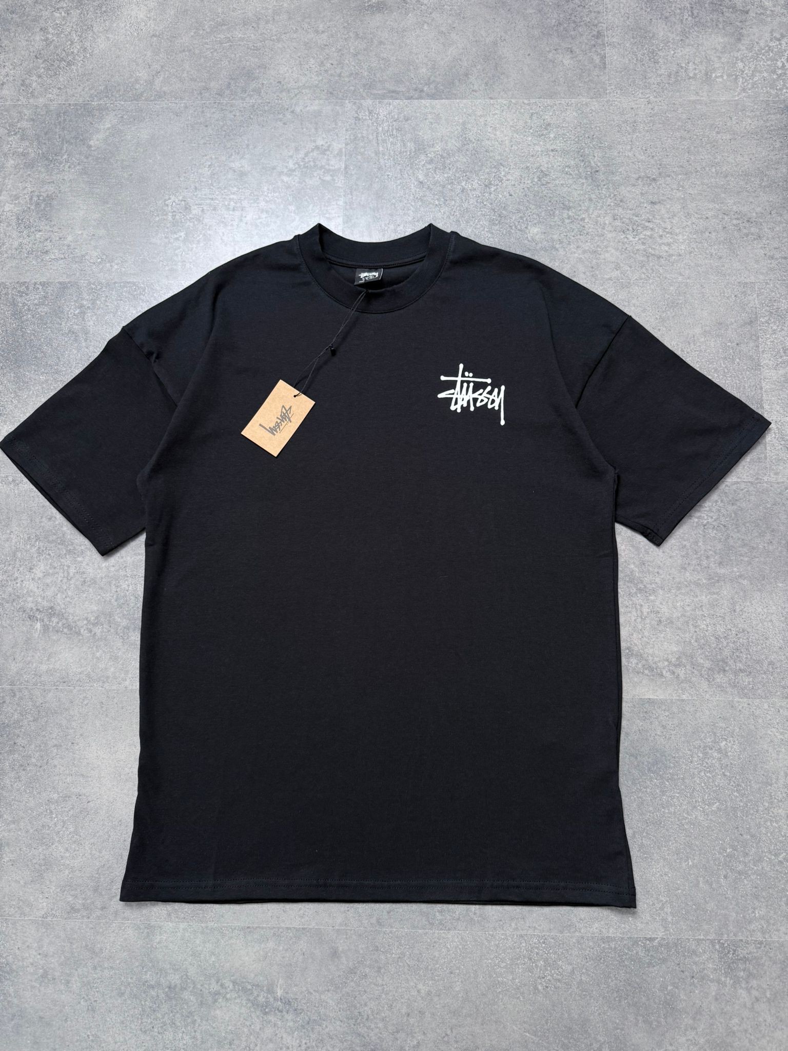 Yeni Sezon Classic Back To Print Black T-shirt