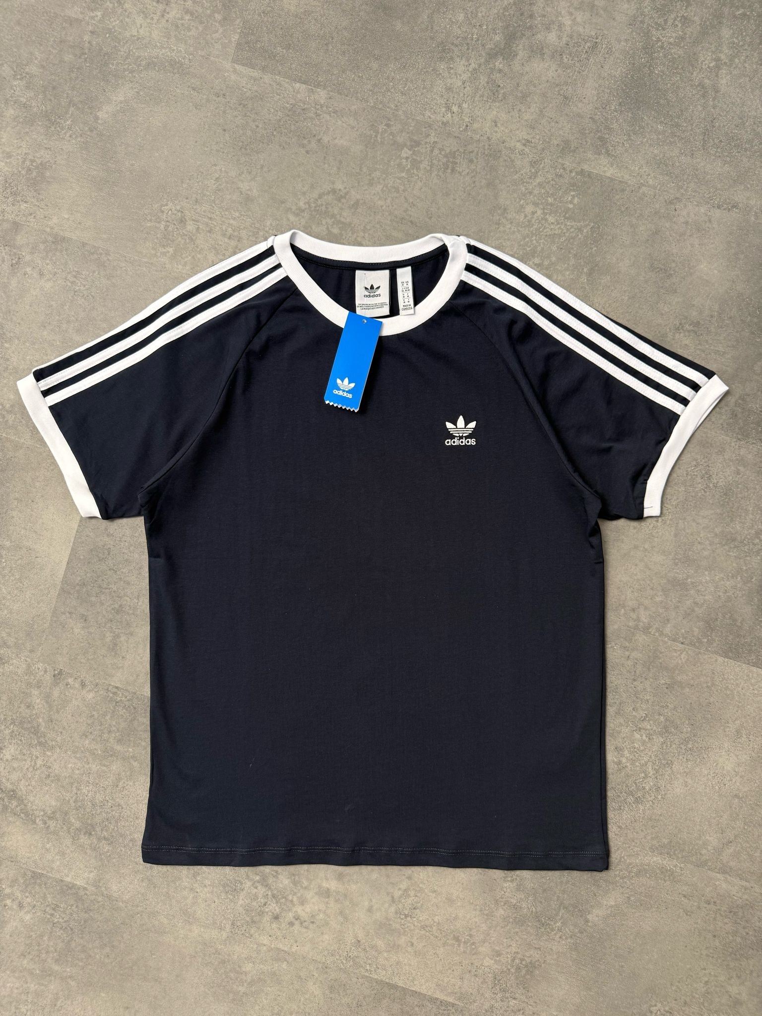 Yeni Sezon Classics 3 Stripes T-shirt - LACİVERT