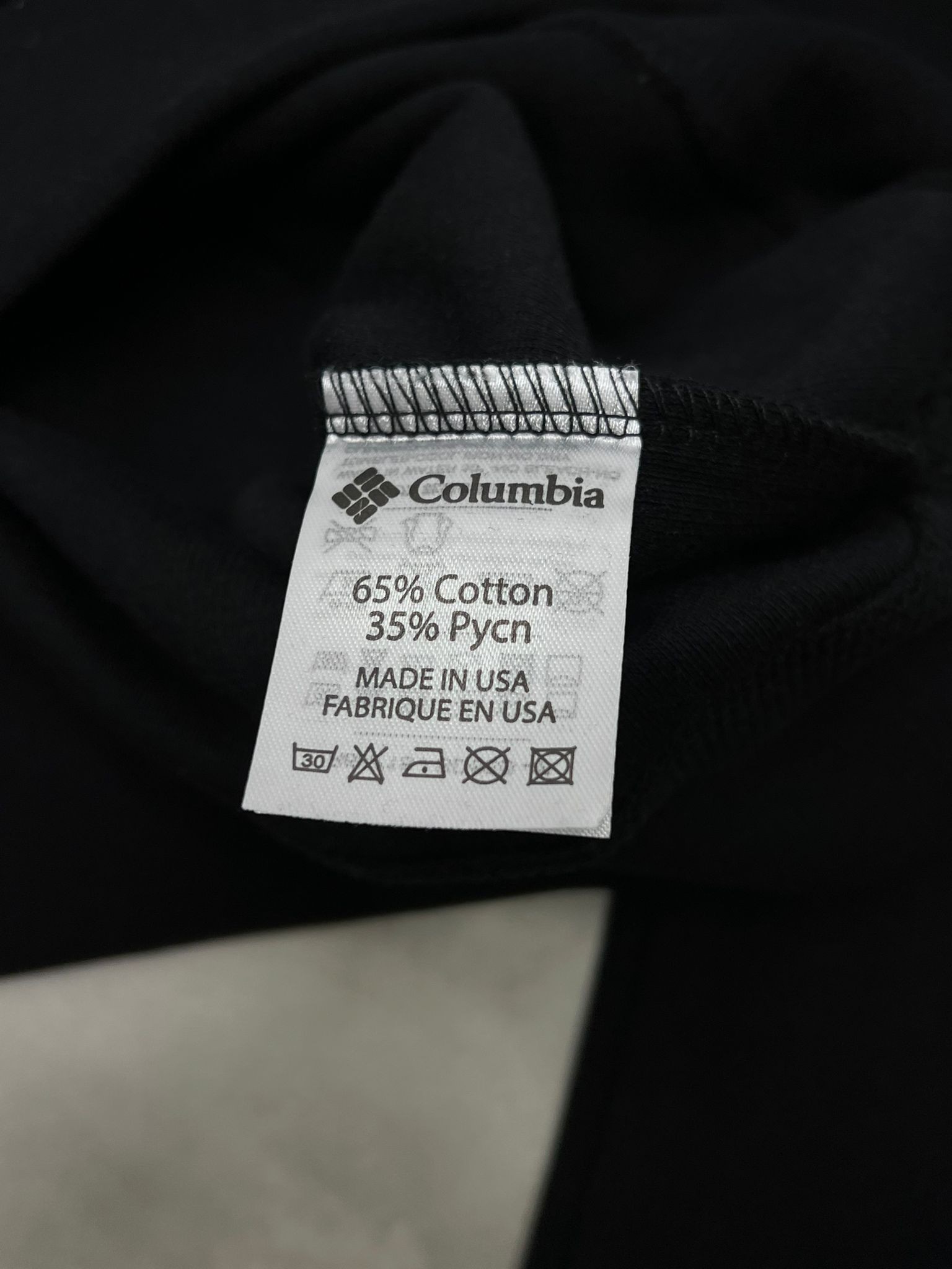 Yarım Fermuarlı Basic Selanik Kumaş Black Sweatshirt
