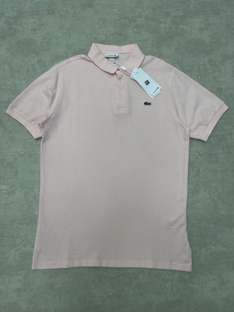 Pembe Polo Yaka T-shirt