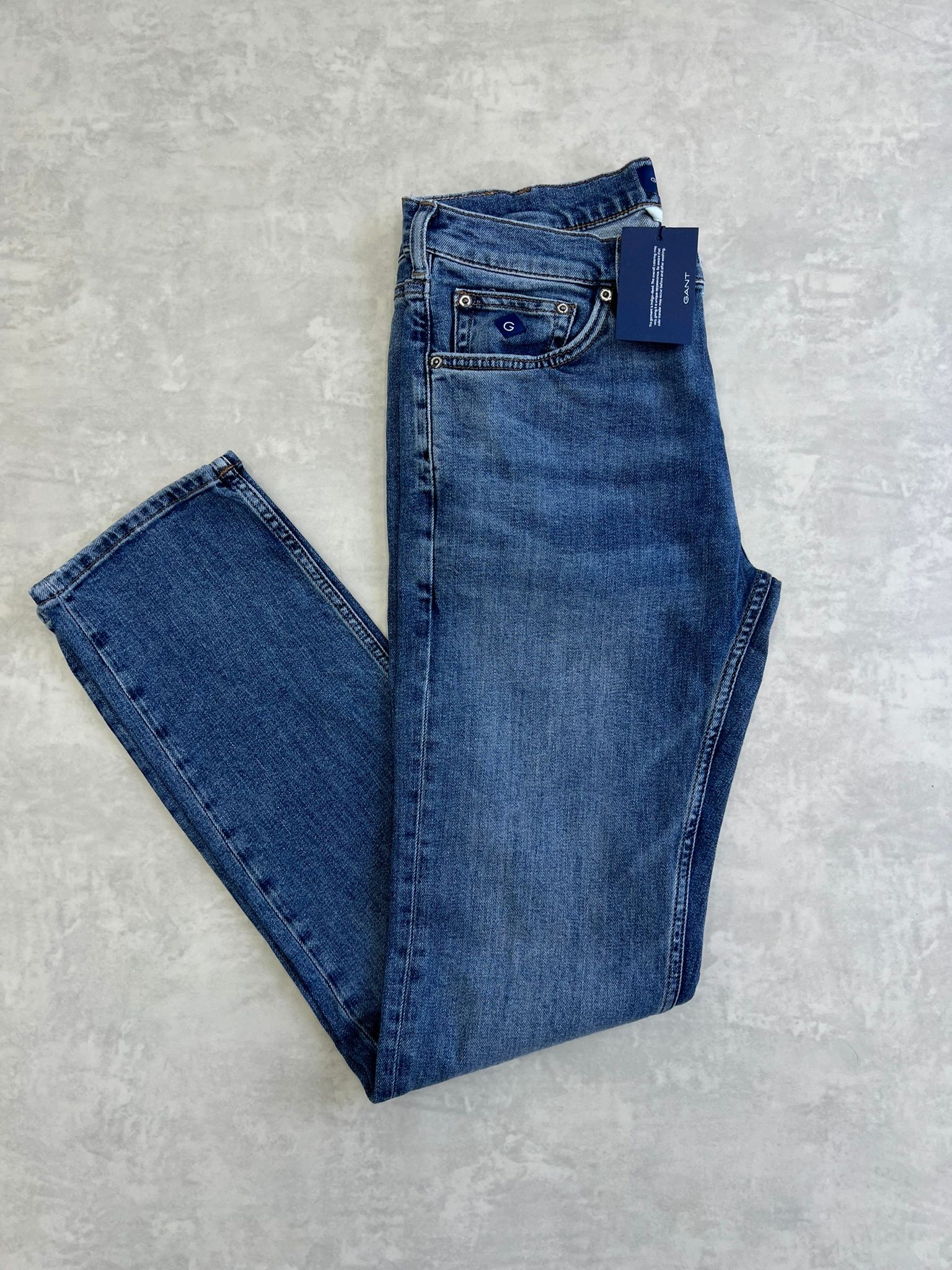 Classic Sports Wear Light Blue Kot  Pantalon 