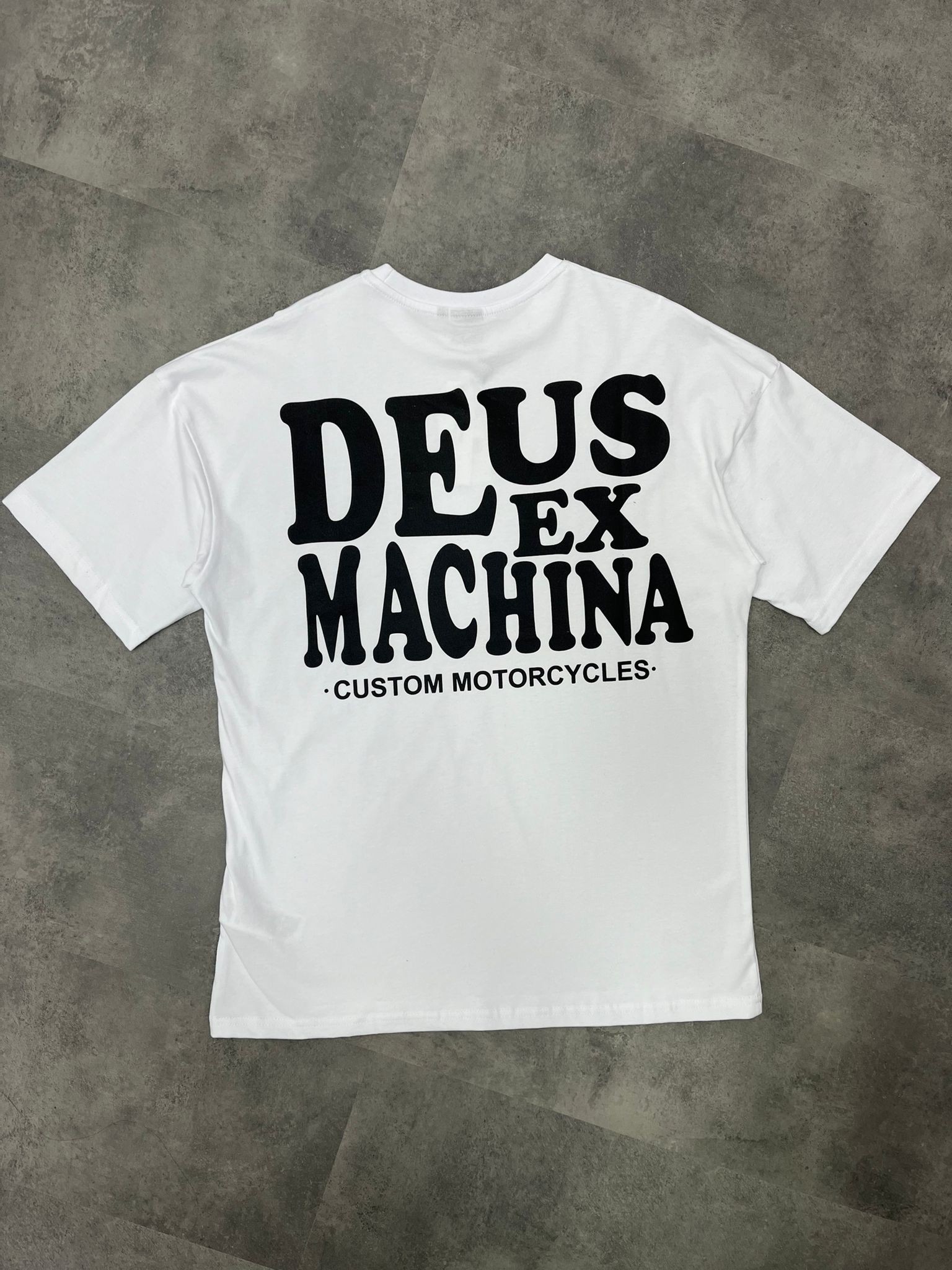 Yeni Sezon Back To Print Duck Ex Machına Custom White T-shirt