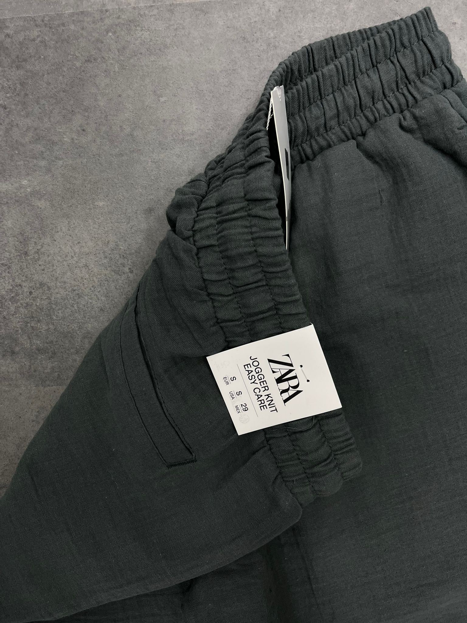 Yeni Sezon Keten Pamuk Rahat Haki Pantalon