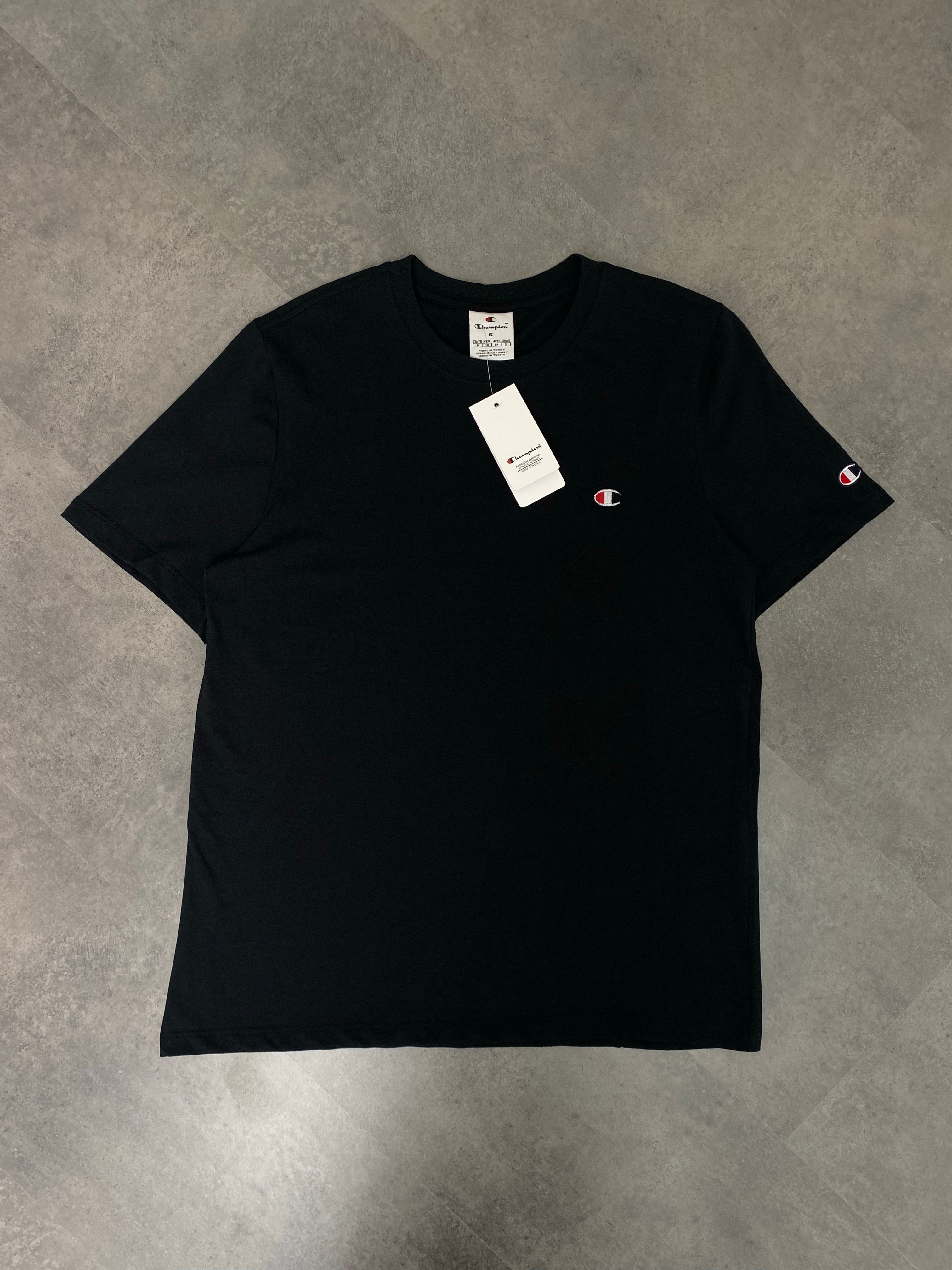 Yeni Sezon Classic Basic Mini Logo T-shirt - SİYAH