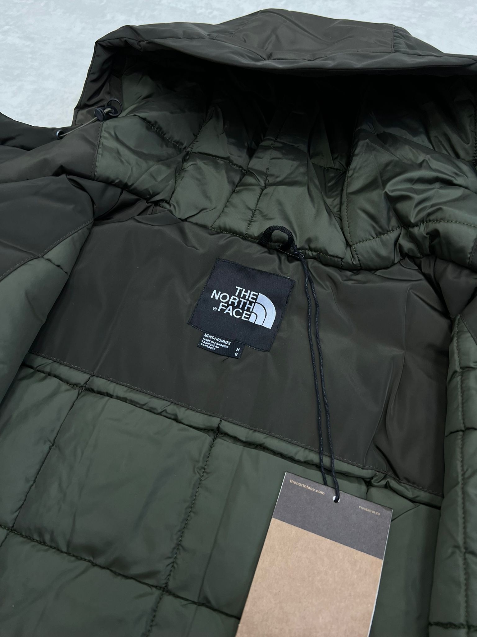 Classic Outdoor Parka Kapitone Haki Mont 