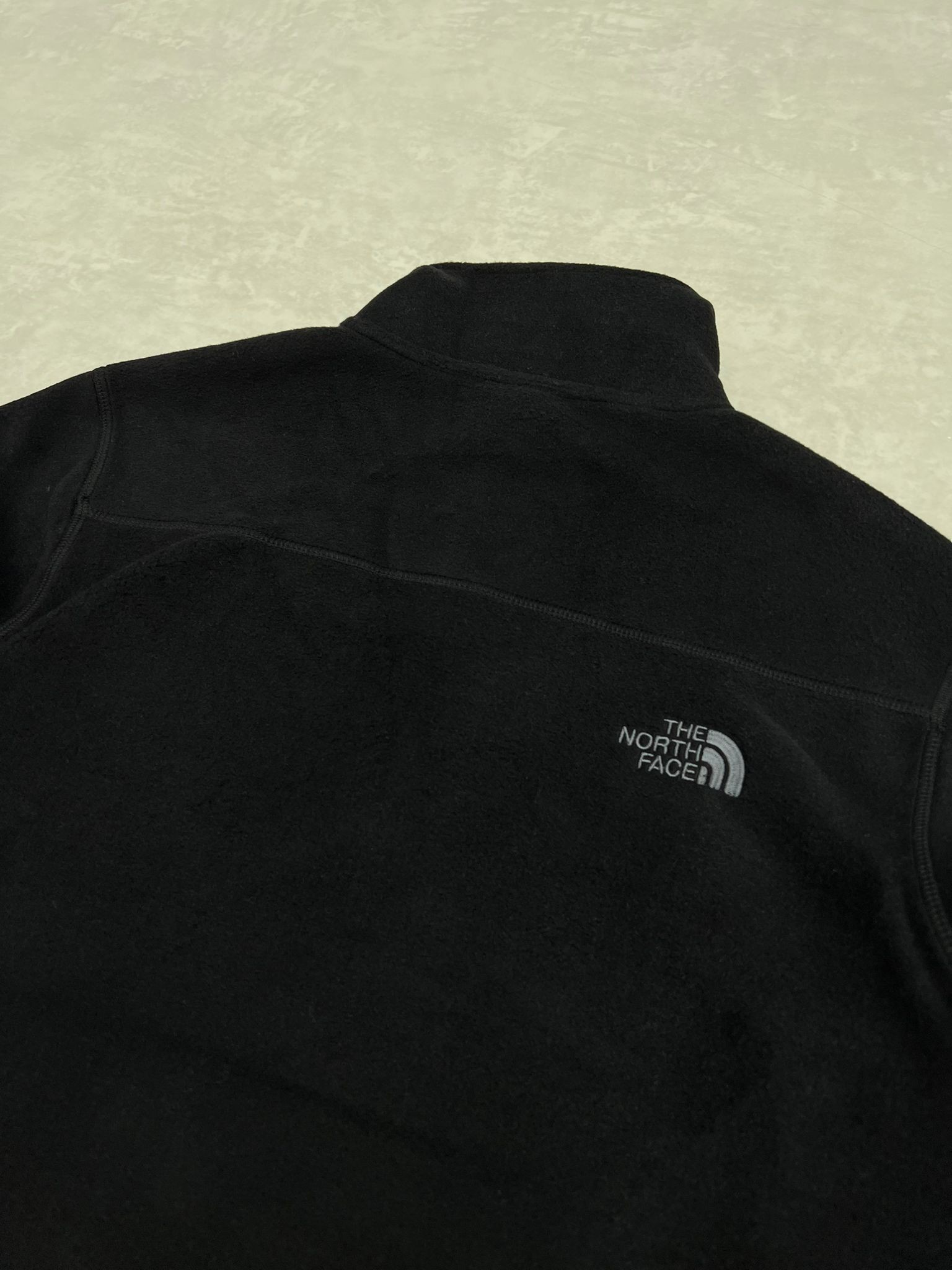 Yarım Fermuarlı Mini Logo Black Polar