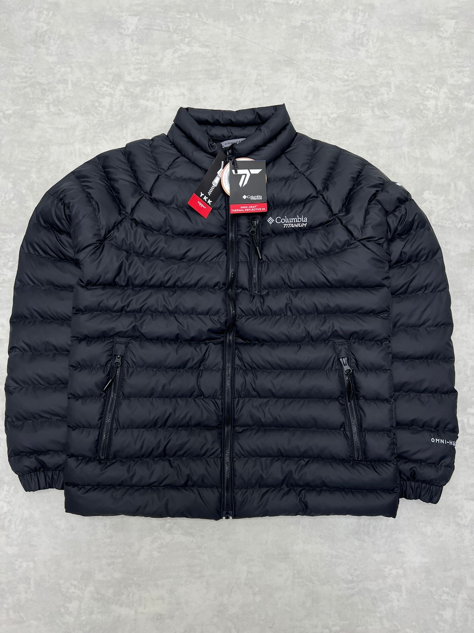 3D Termal Limited Edition Tıtanıum Omni Heat Black Kapşonsuz Mont