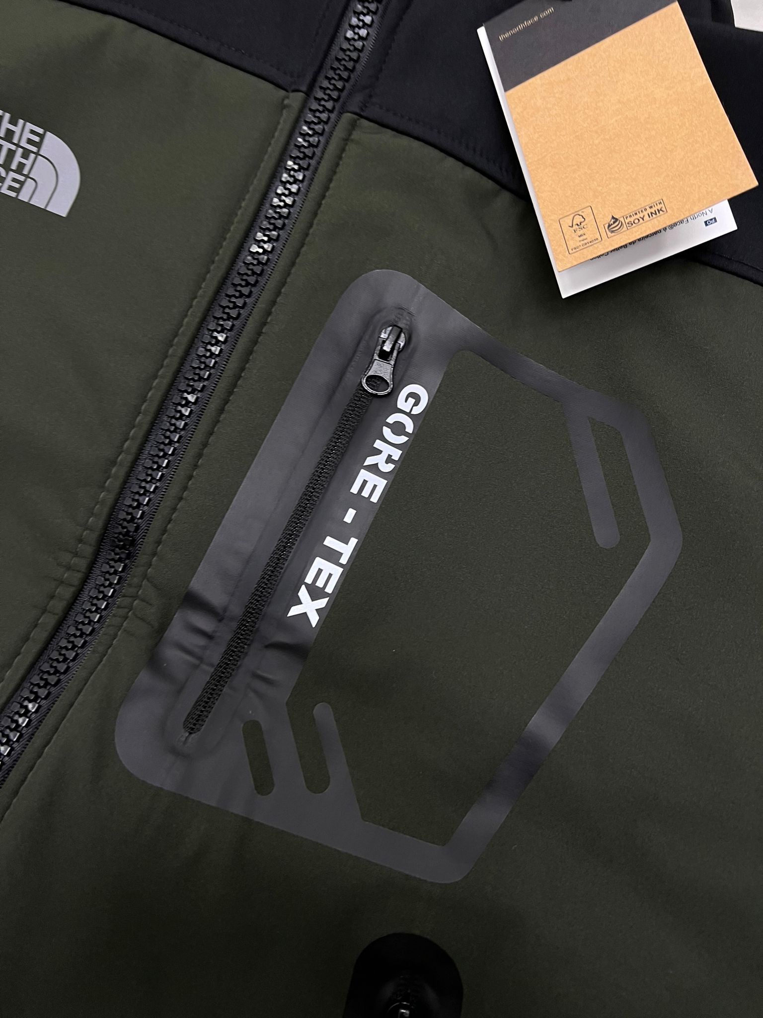 Yeni Sezon Shoftshell Su Geçirmez Gore-Tex Series Haki Mont