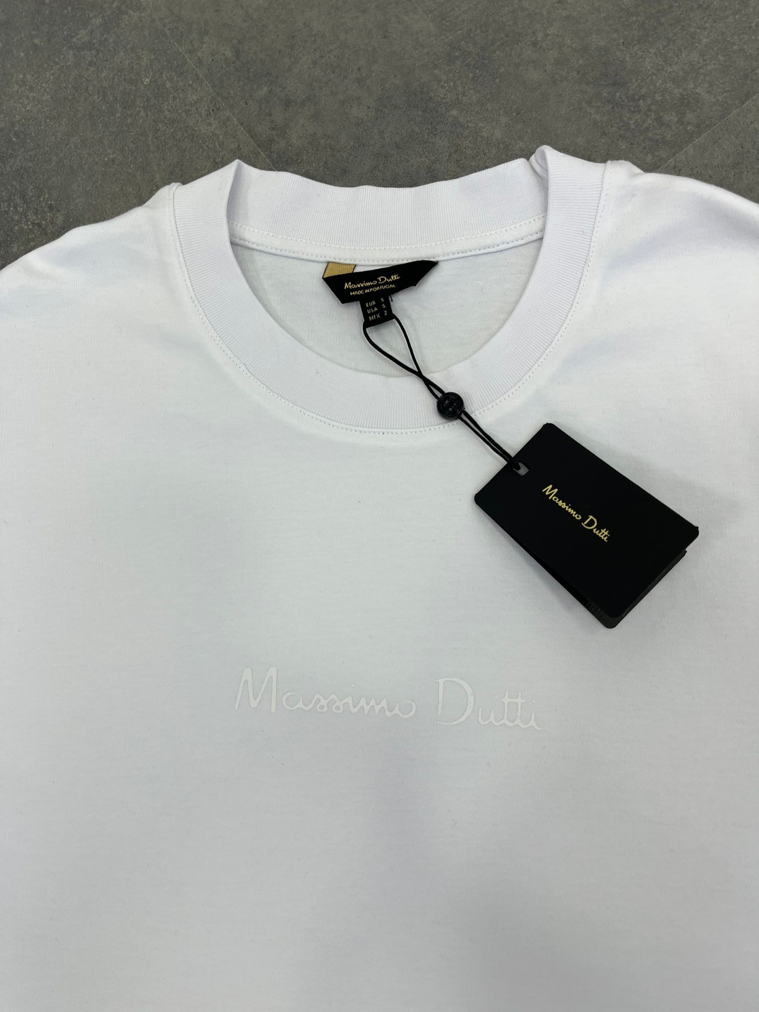 Yeni Sezon Organik Pamuk Mid Icon Logo White T-shirt